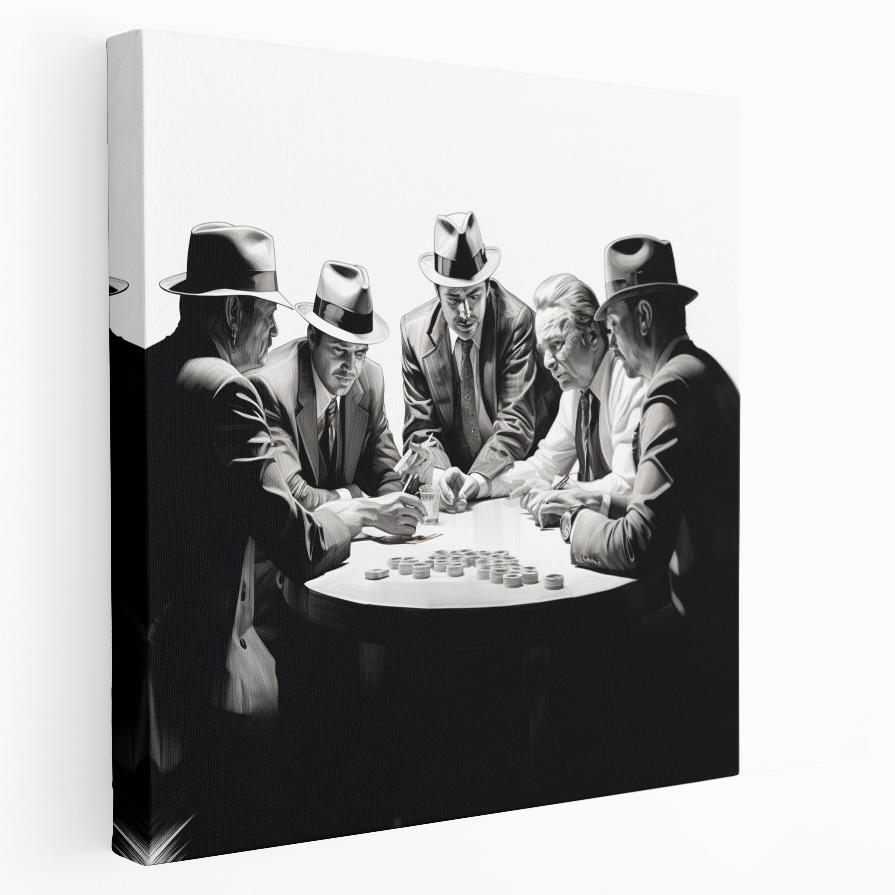 Goodfellas Canvas Print - Goodfellas, Wall Decoration, Pencil Sketch, Canvas Print