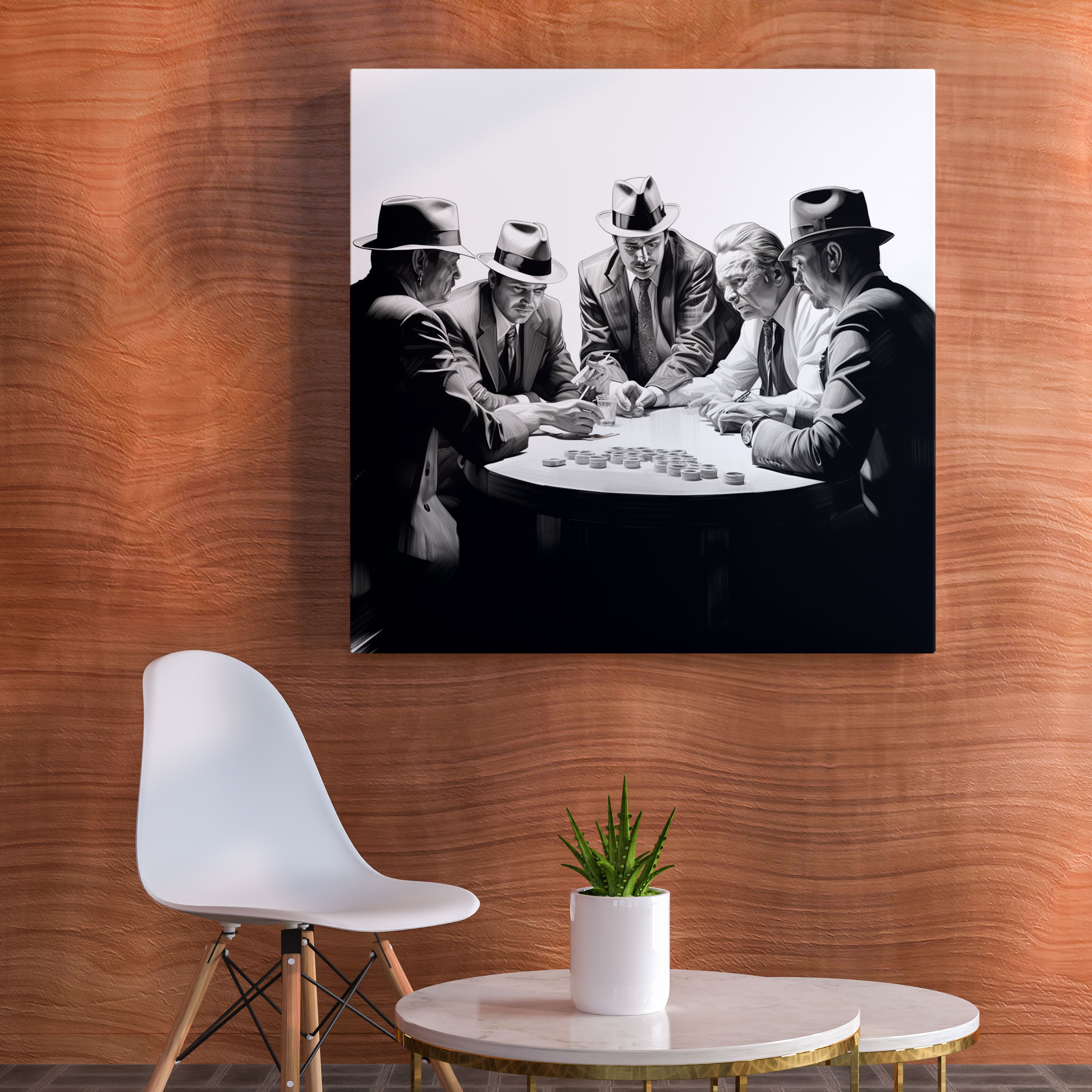 Goodfellas Canvas Print - Goodfellas, Wall Decoration, Pencil Sketch, Canvas Print
