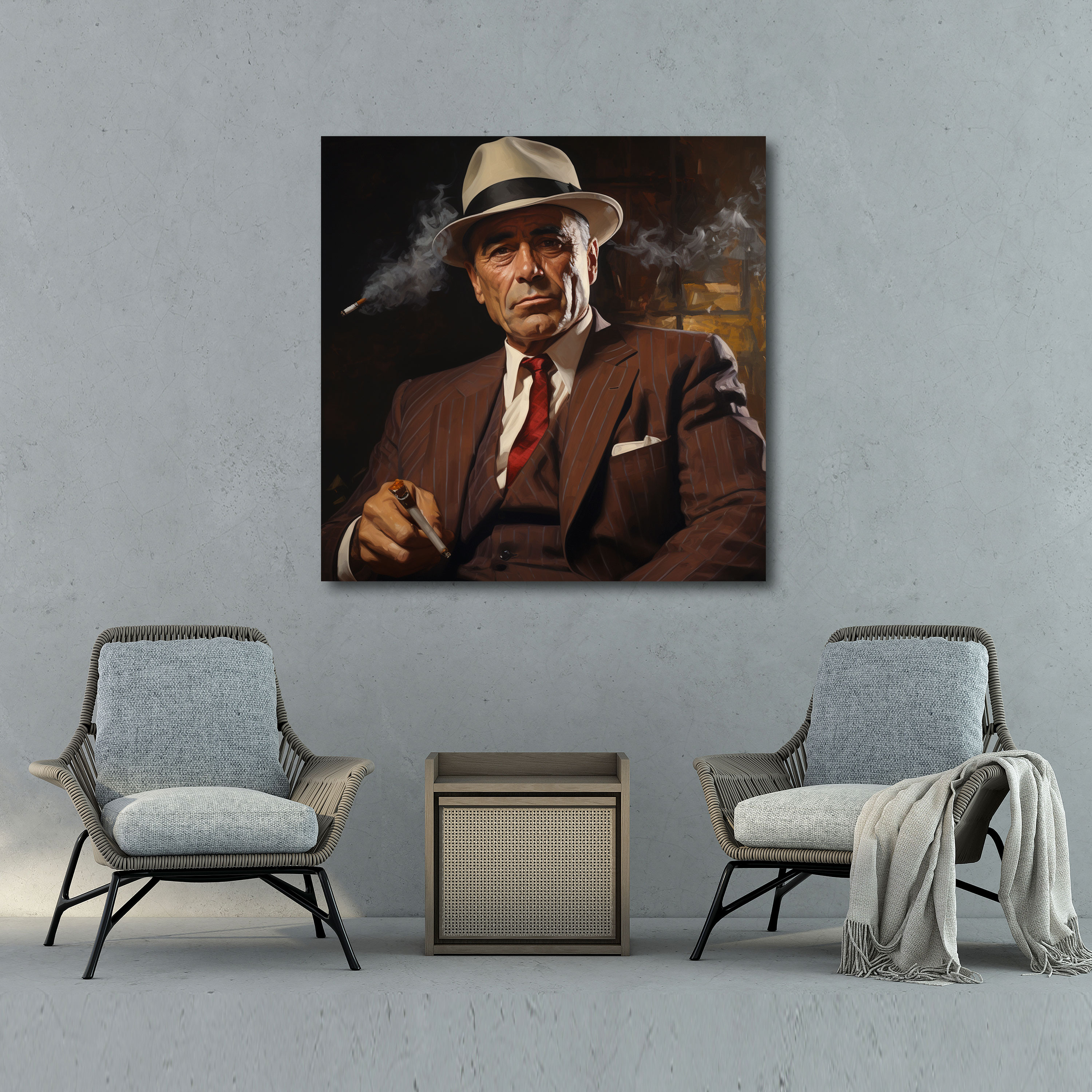 Goodfellas Canvas Print - Goodfellas, Canvas, Rich Textures, Cigar
