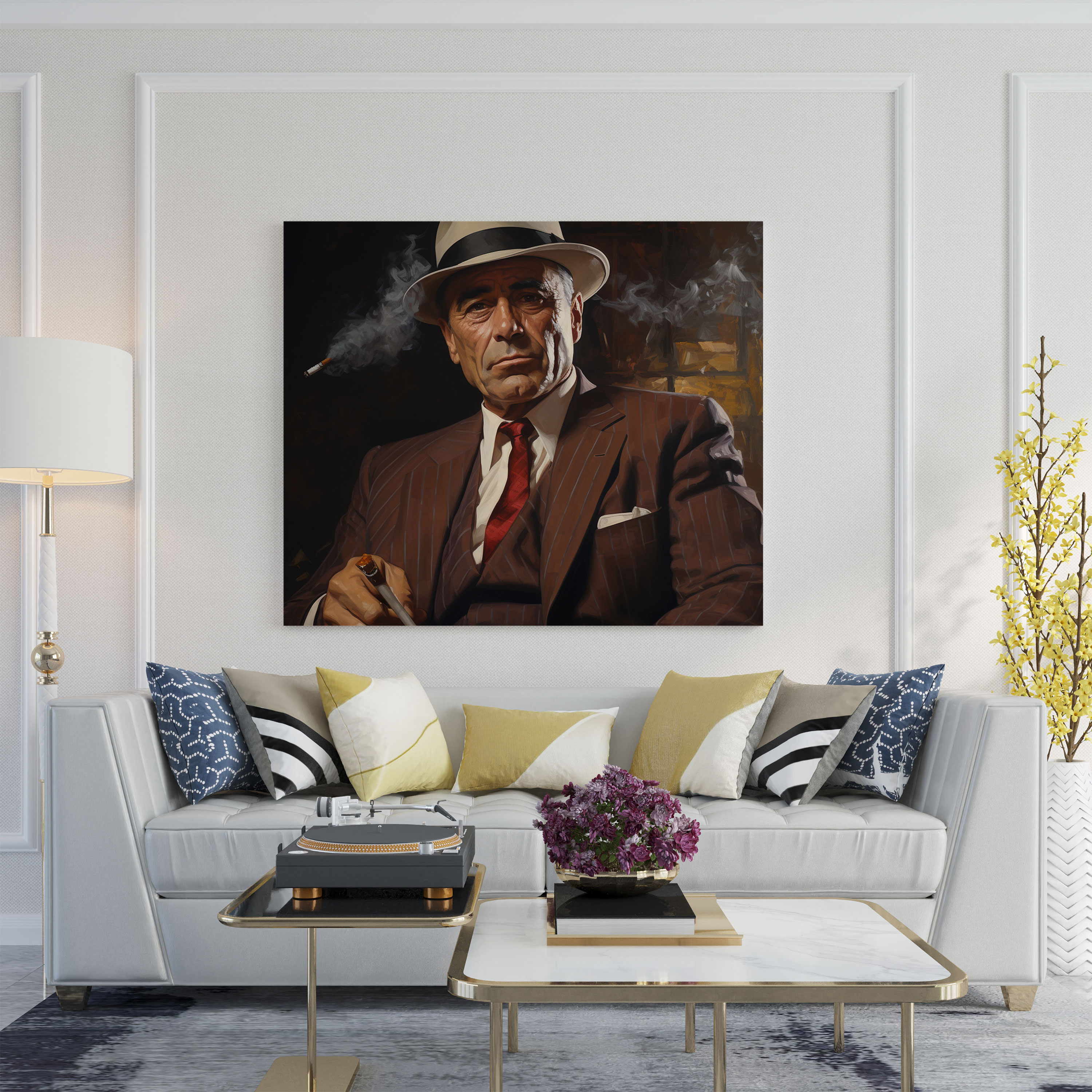 Goodfellas Canvas Print - Goodfellas, Canvas, Rich Textures, Cigar