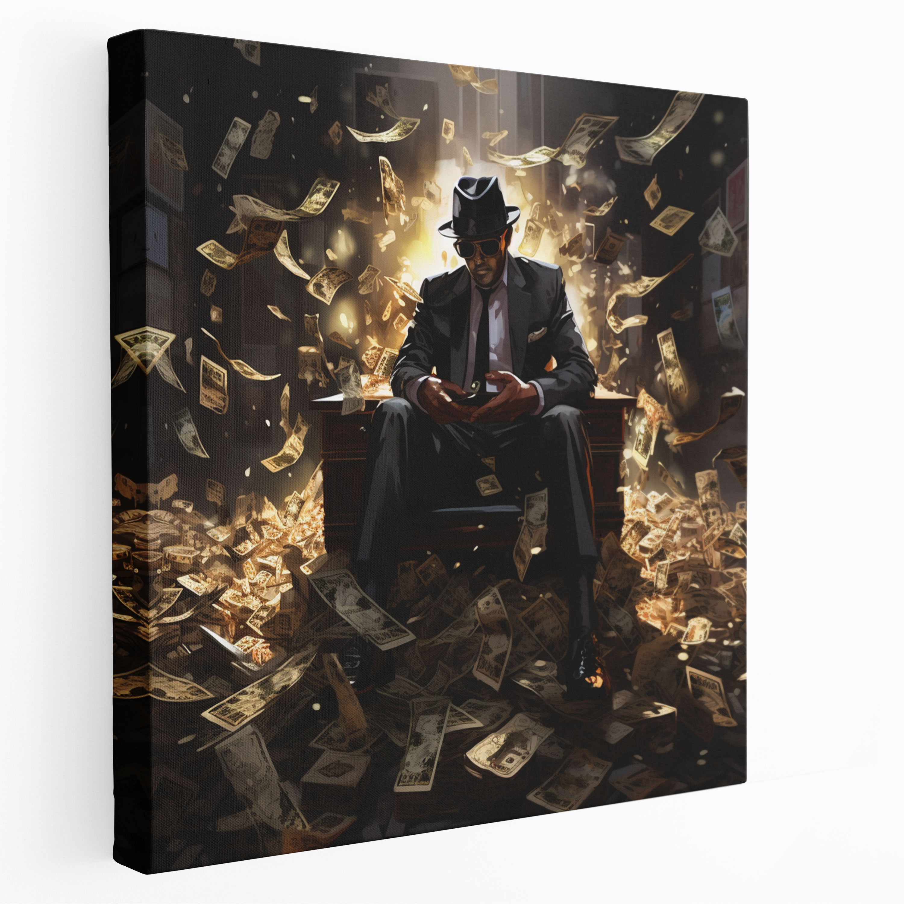 Goodfellas Wall Art - Goodfellas, Wall Art, Canvas, Money Stacks