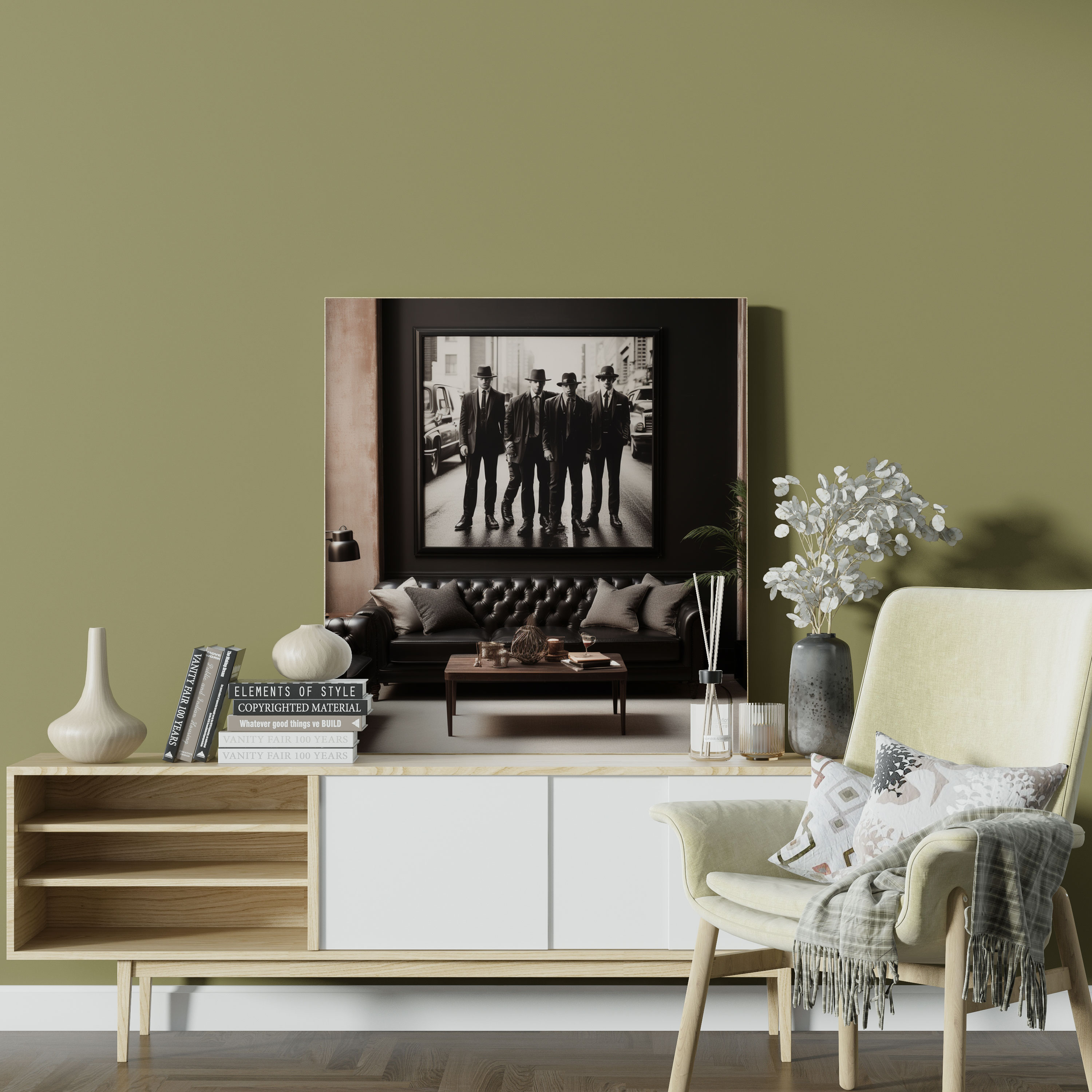 Goodfellas Vintage-Inspired Wall Decoration - Goodfellas, Vintage-Inspired, Stylish Gangsters, Wall Decoration