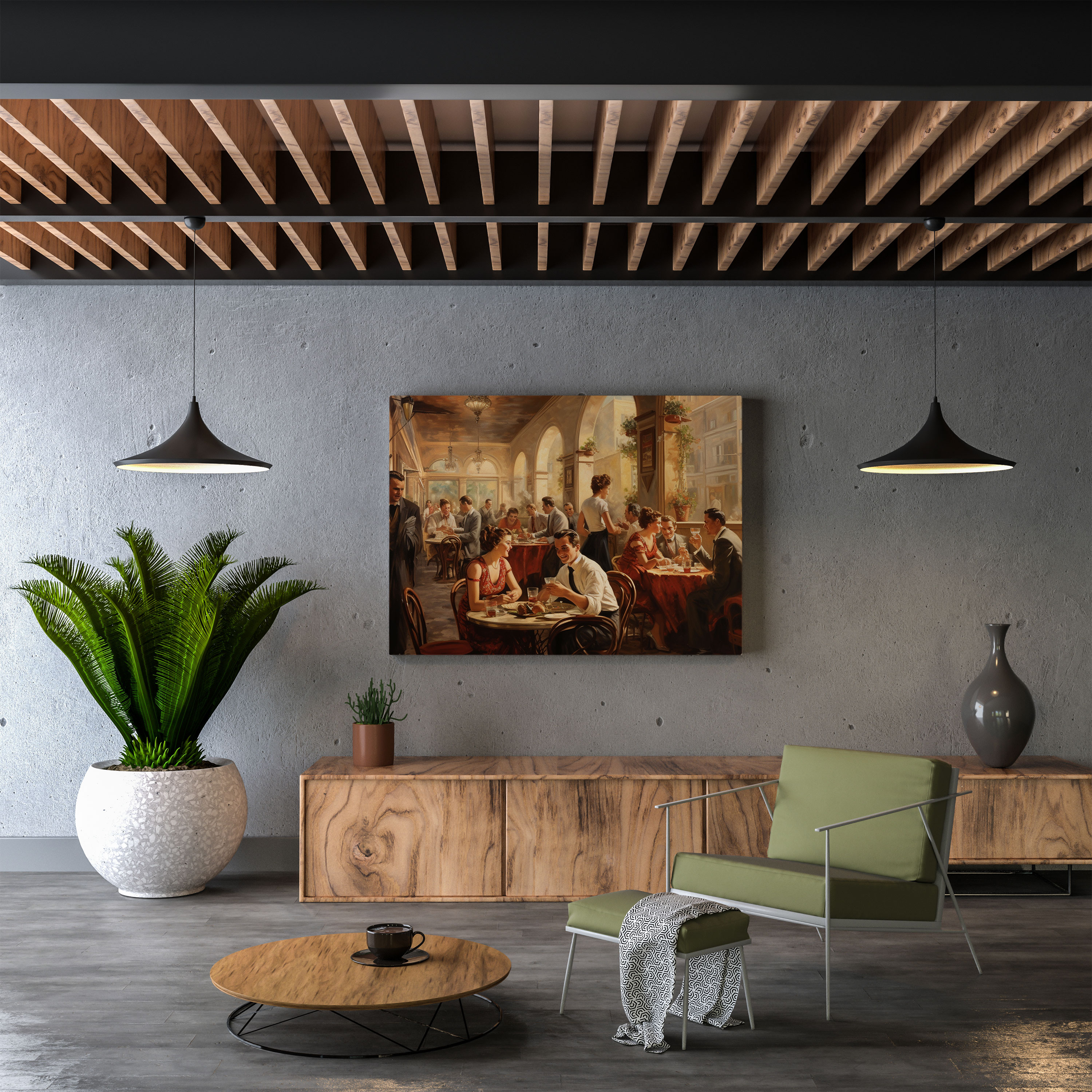 Goodfellas Vintage-Style Canvas Print - Goodfellas, Wall Decoration, Nostalgia, Canvas Print