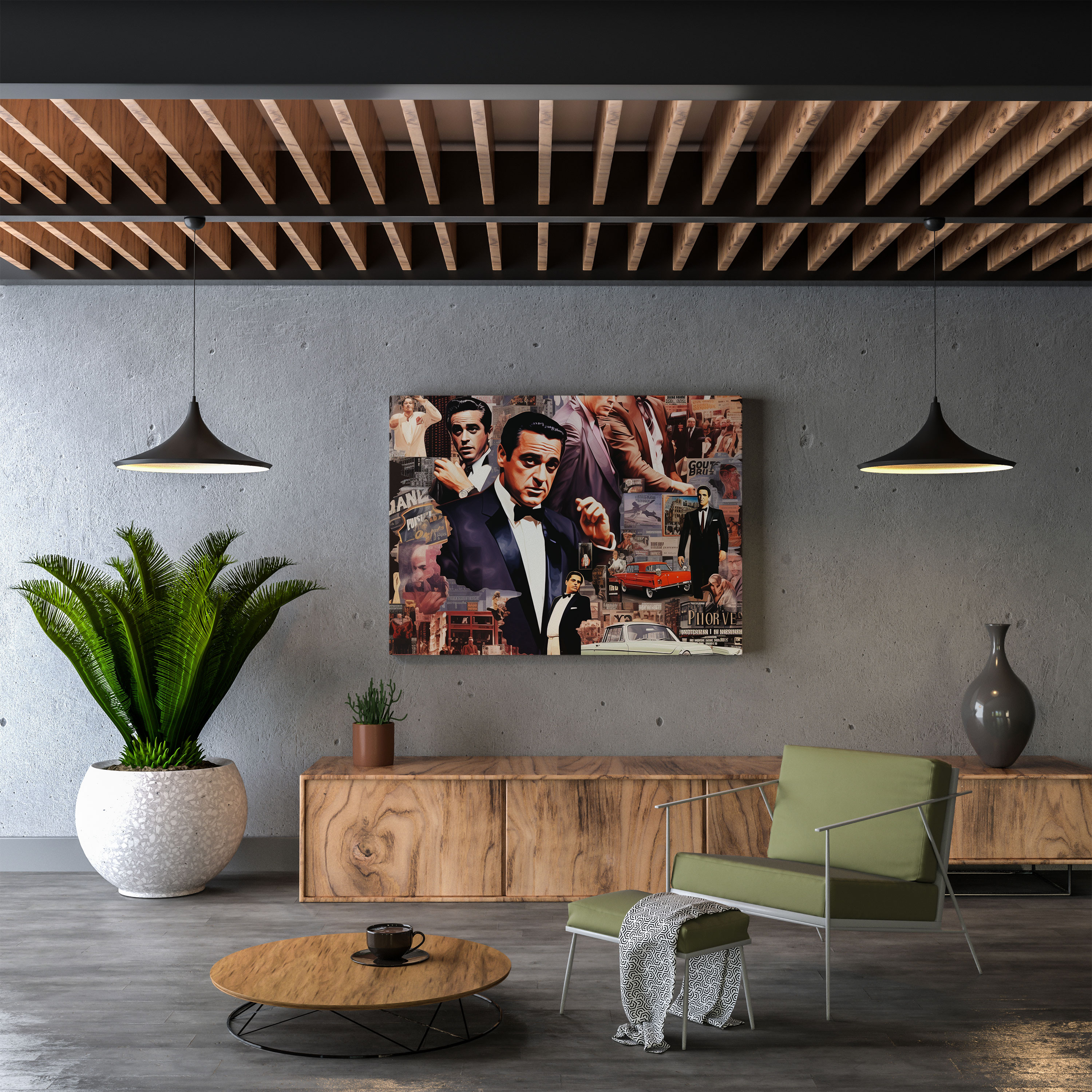Goodfellas Artistic Canvas Print - Goodfellas, Iconic Scenes, Canvas Wall Art, Home Decoration