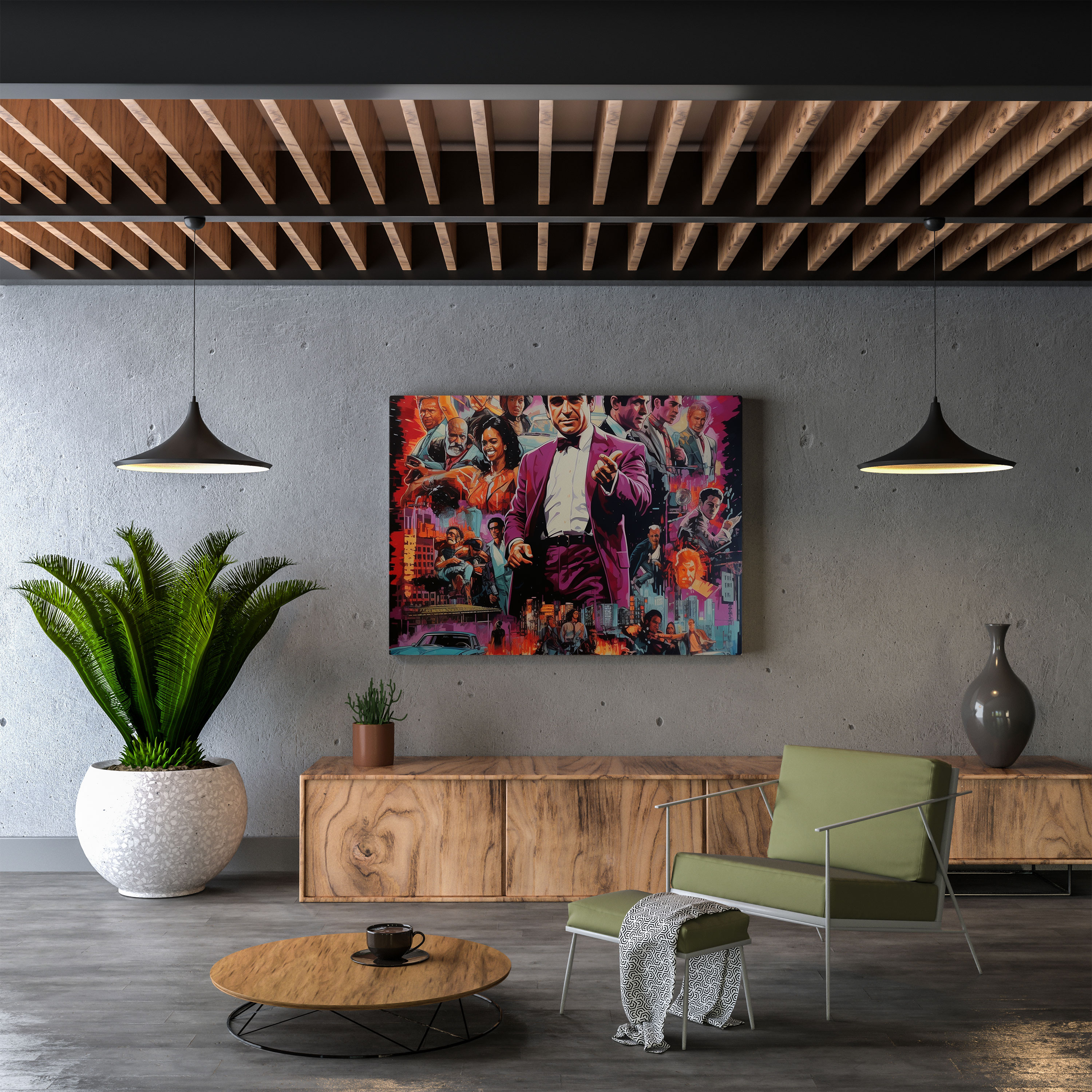Goodfellas Vibrant And Dynamic Wall Art - Goodfellas, Centerpiece, Canvas Print, Vibrant