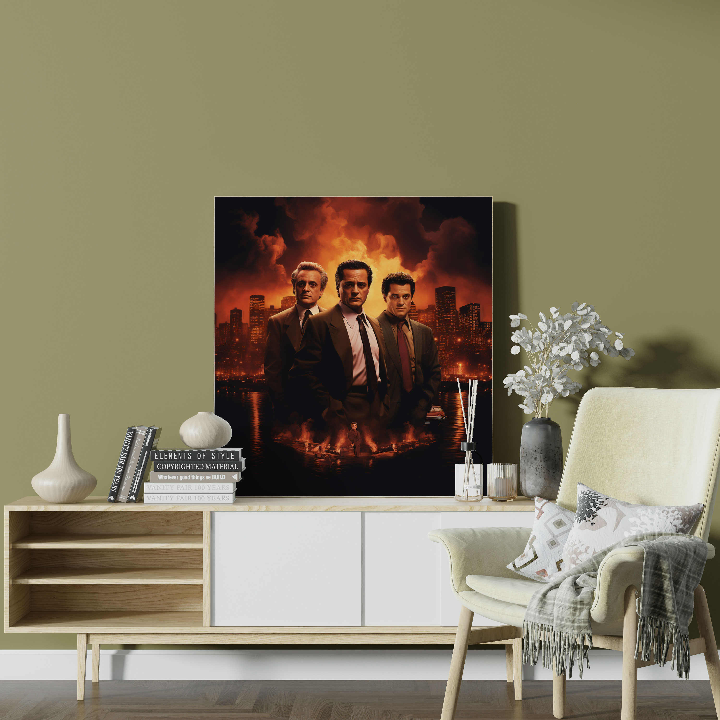 Goodfellas Movie Poster Canvas Print - Goodfellas, Canvas, Canvas Print, Home Decoration