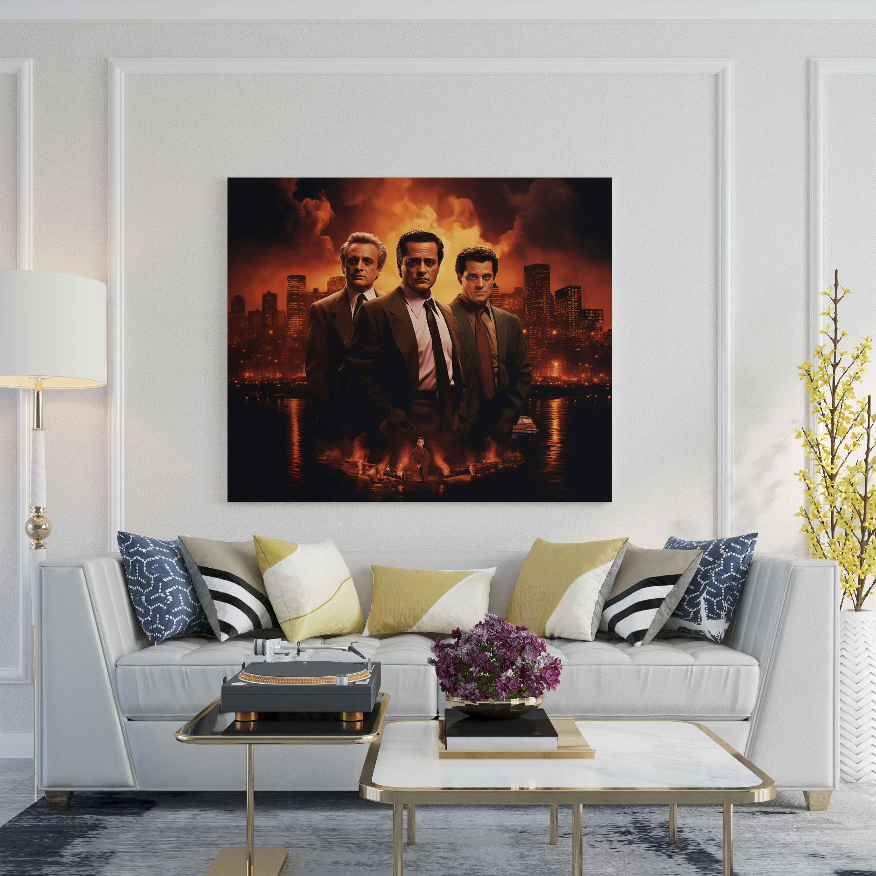 Goodfellas Movie Poster Canvas Print - Goodfellas, Canvas, Canvas Print, Home Decoration