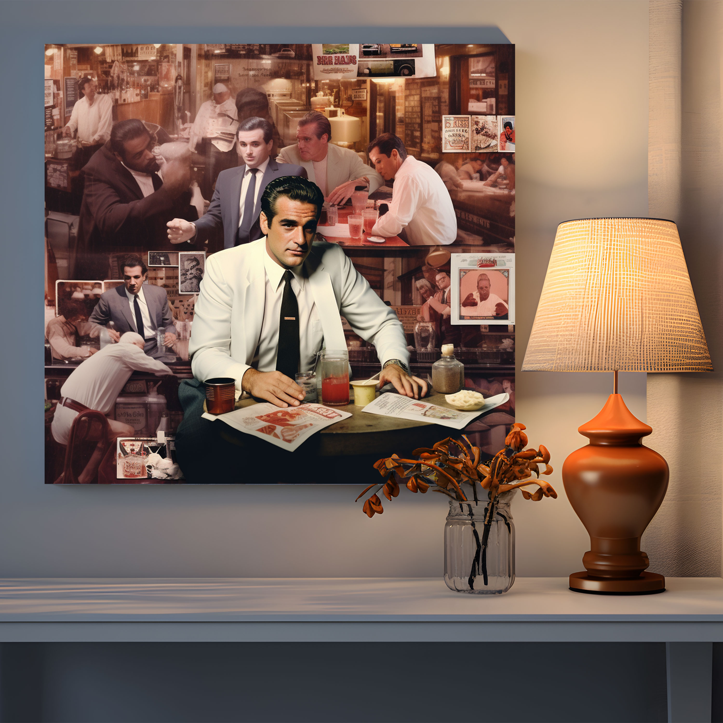 Goodfellas Photo Collage Canvas Print - Goodfellas, Canvas, Canvas Wall Art, Wall Decoration
