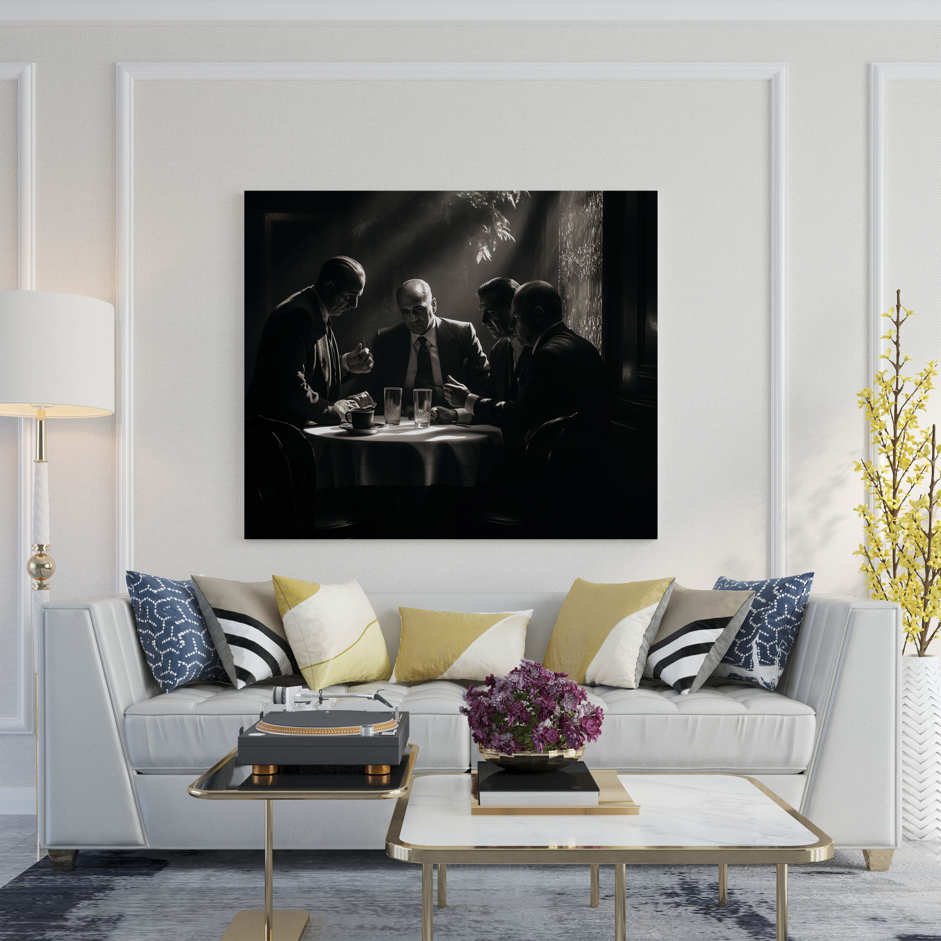 Goodfellas Wall Art - Goodfellas, Canvas Wall Art, Mobster Scene, Canvas