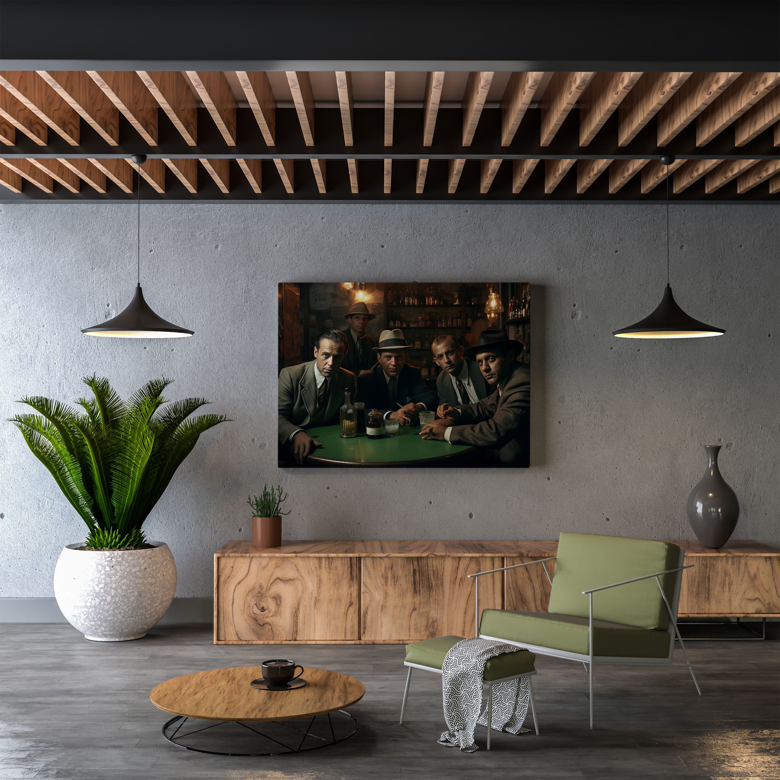 Goodfellas Wall Decoration - Goodfellas, Nostalgia, Canvas Print, Group Of Mobsters
