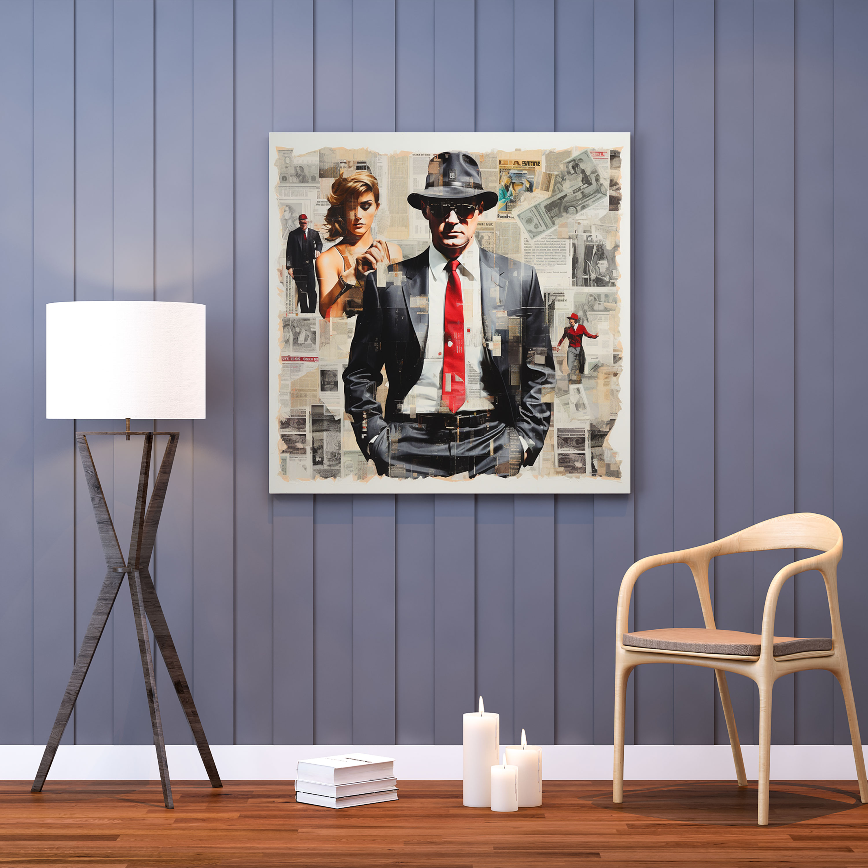 Goodfellas Wall Decoration - Goodfellas, Wall Art, Canvas Print, Mobster Imagery