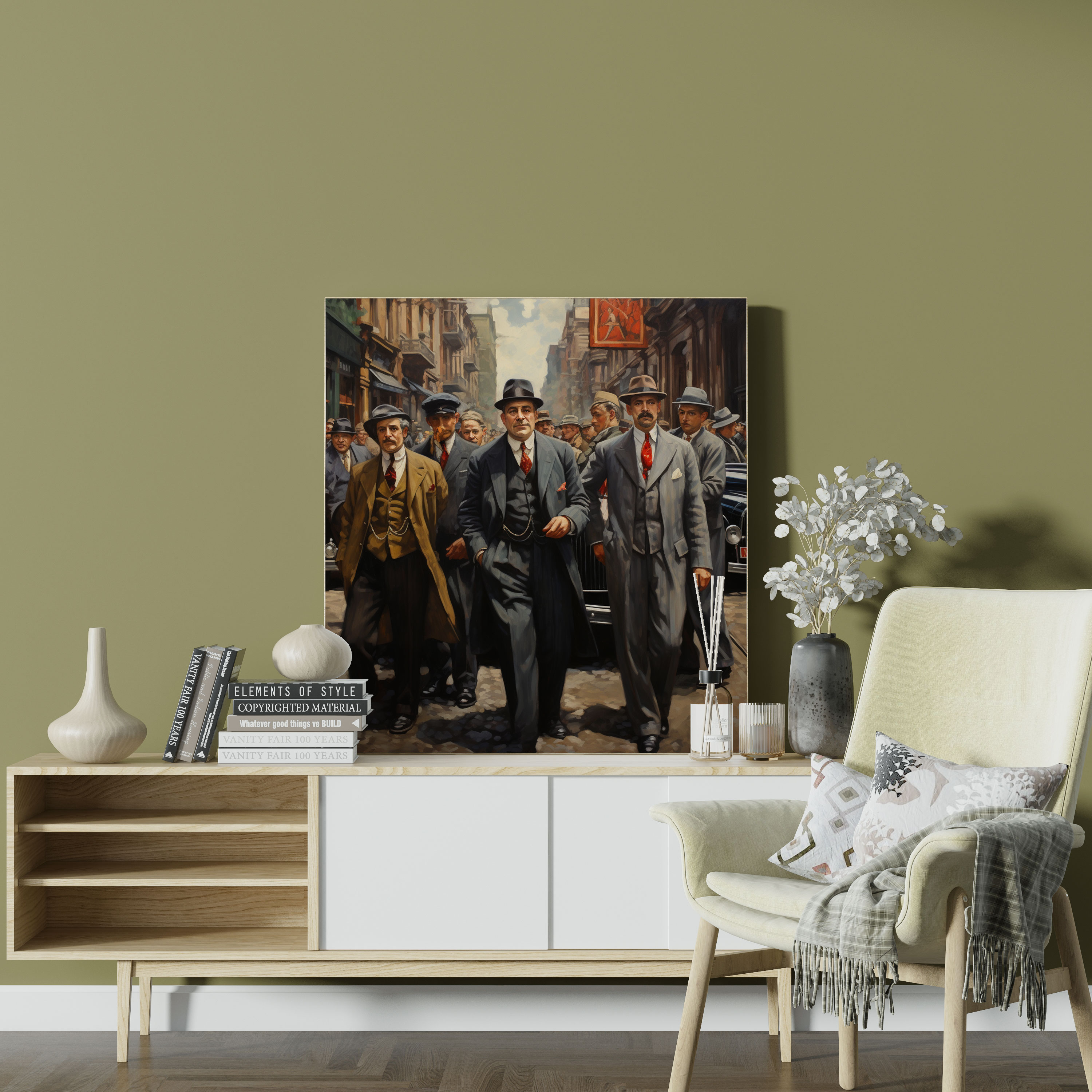 Goodfellas Canvas Print - Goodfellas, Canvas Print, Bustling City Street, Mobsters