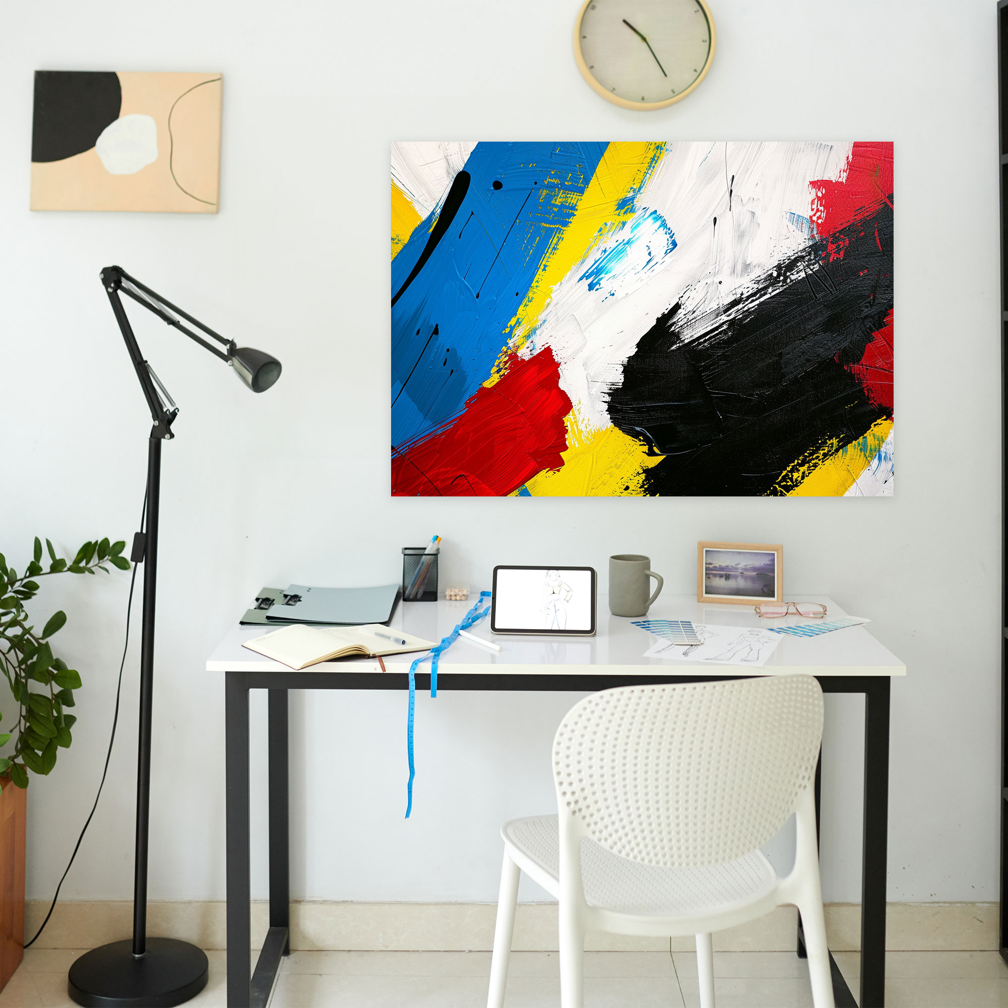 Primary Colors Fovism Wall Art - Fovism, Canvas, Canvas Wall Art, Canvas Print