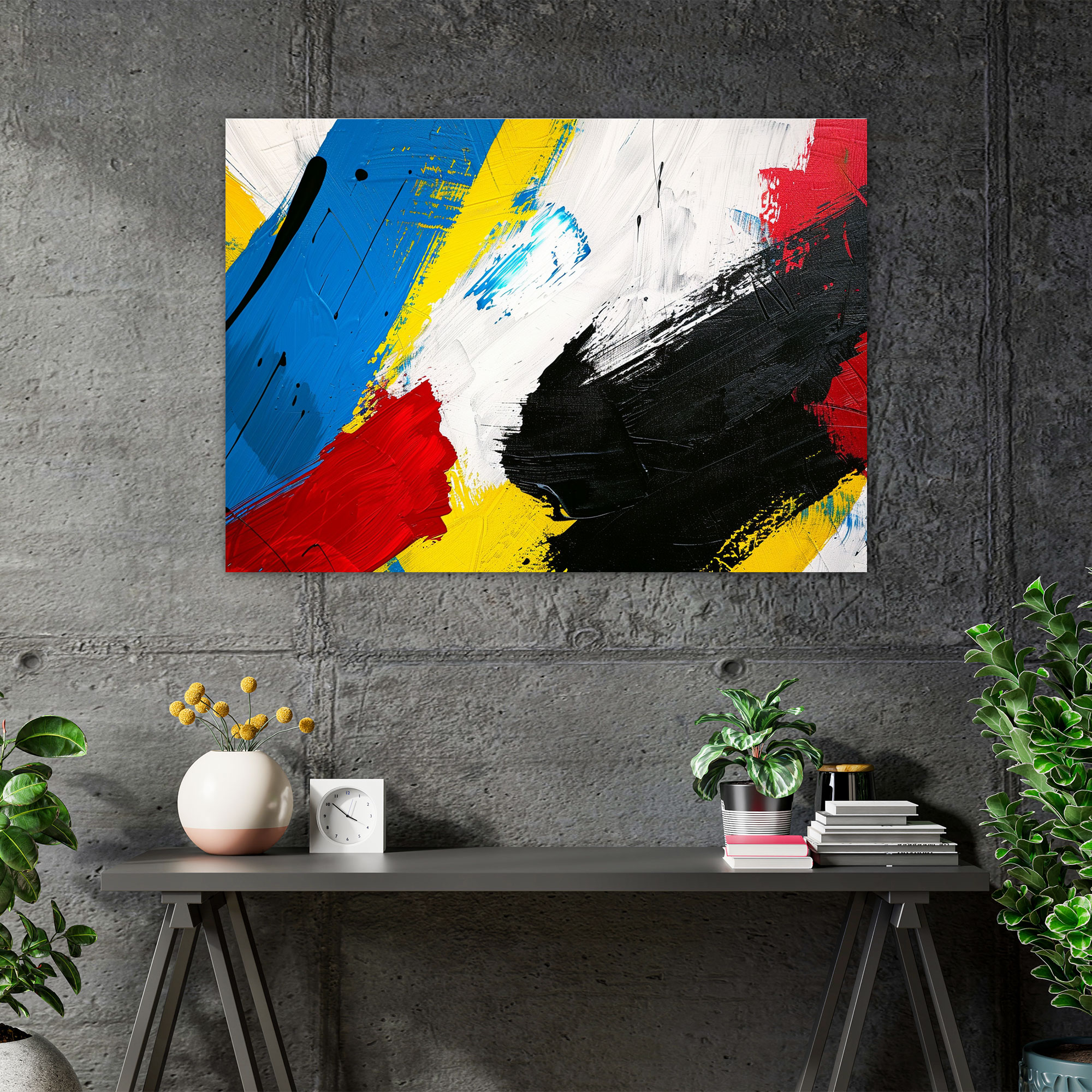 Primary Colors Fovism Wall Art - Fovism, Canvas, Canvas Wall Art, Canvas Print