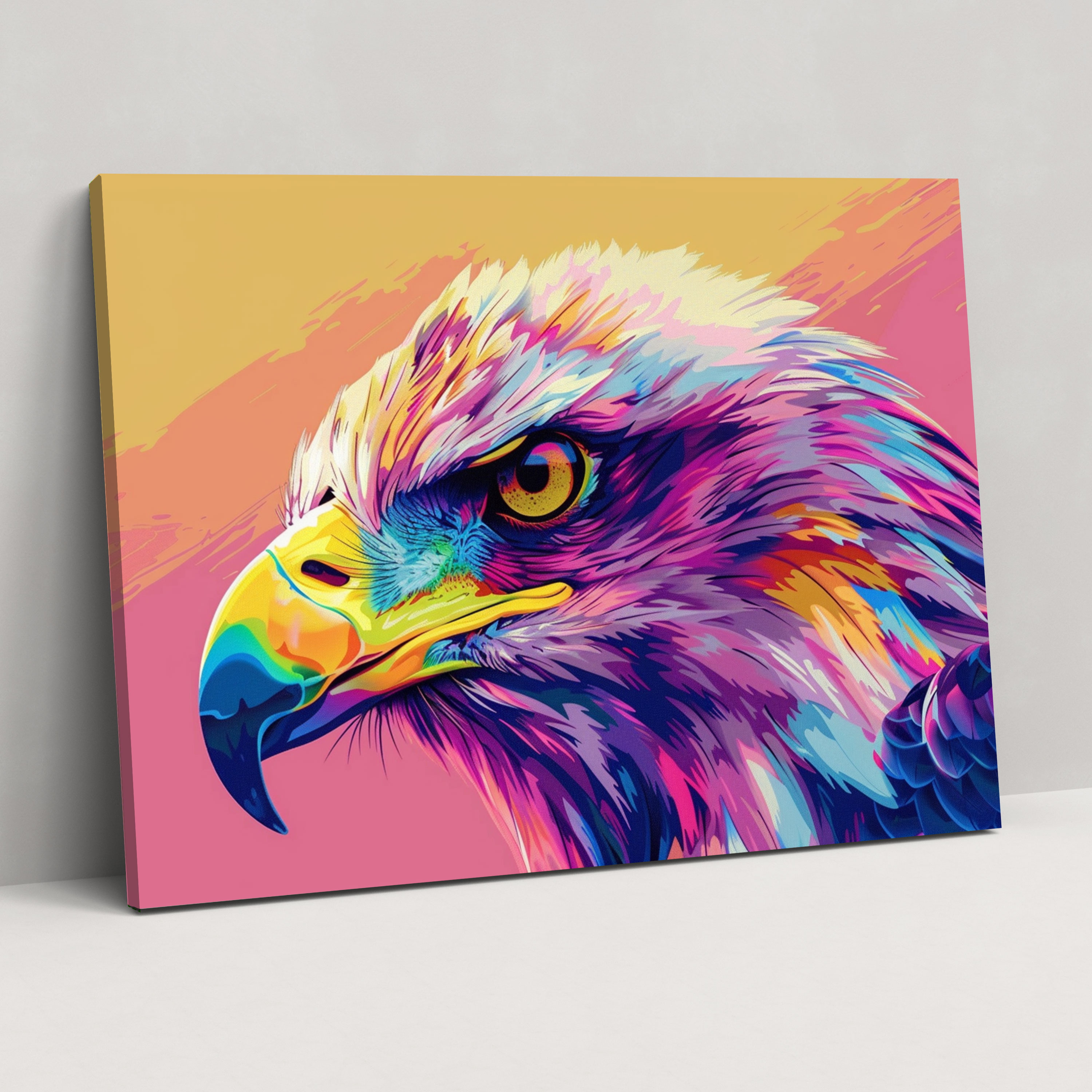 Fovism Vibrant Animal Portraits Wall Decoration - Fovism, Canvas, Home Decoration, Fovism