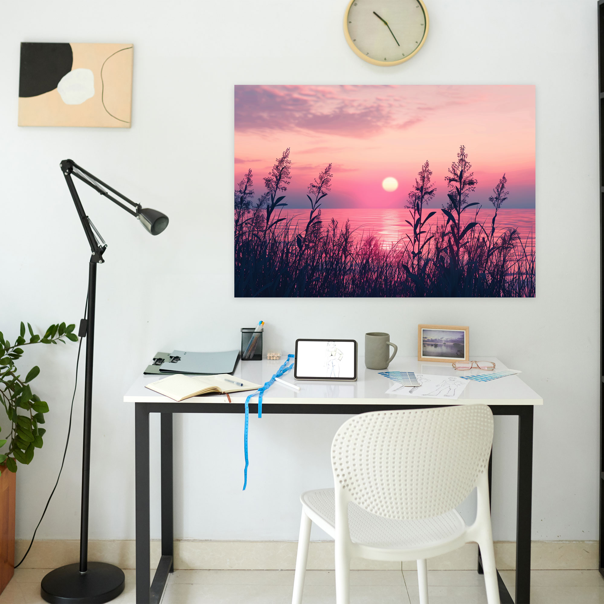 Fovism Dreamy Sunset Colors Wall Decoration - Fovism, Wall Decoration, Home Decoration, Canvas Wall Art