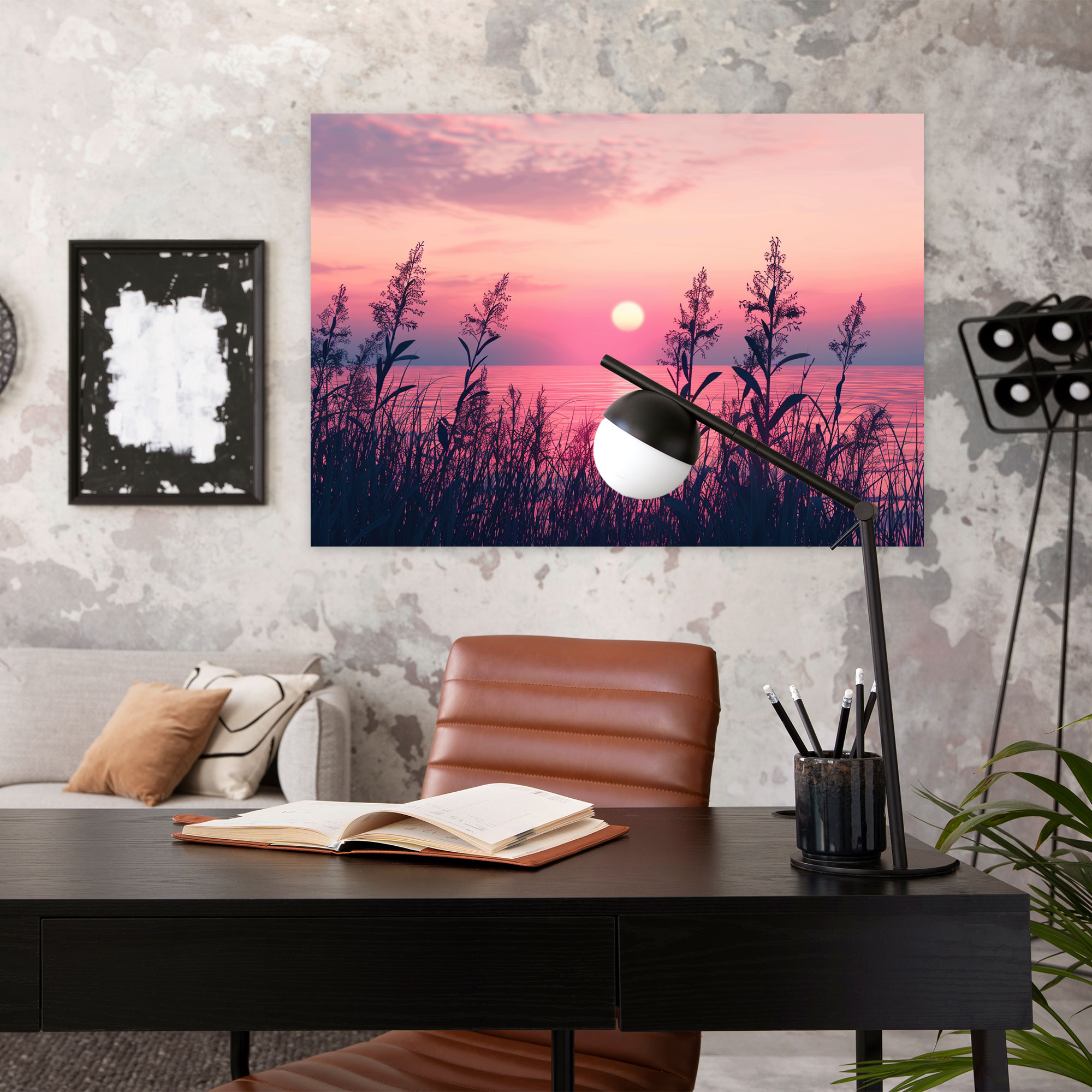 Fovism Dreamy Sunset Colors Wall Decoration - Fovism, Wall Decoration, Home Decoration, Canvas Wall Art