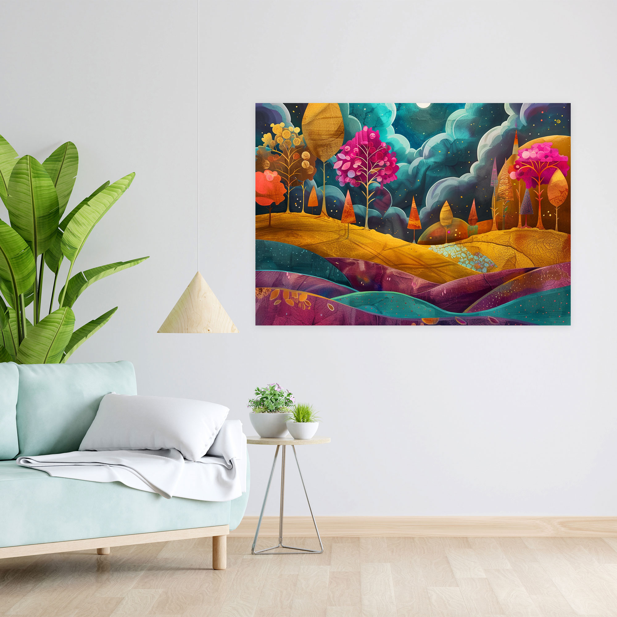 Fovism Art Style Landscape Canvas Print - Fovism, Fovism Art Style, Home Decoration, Wall Art