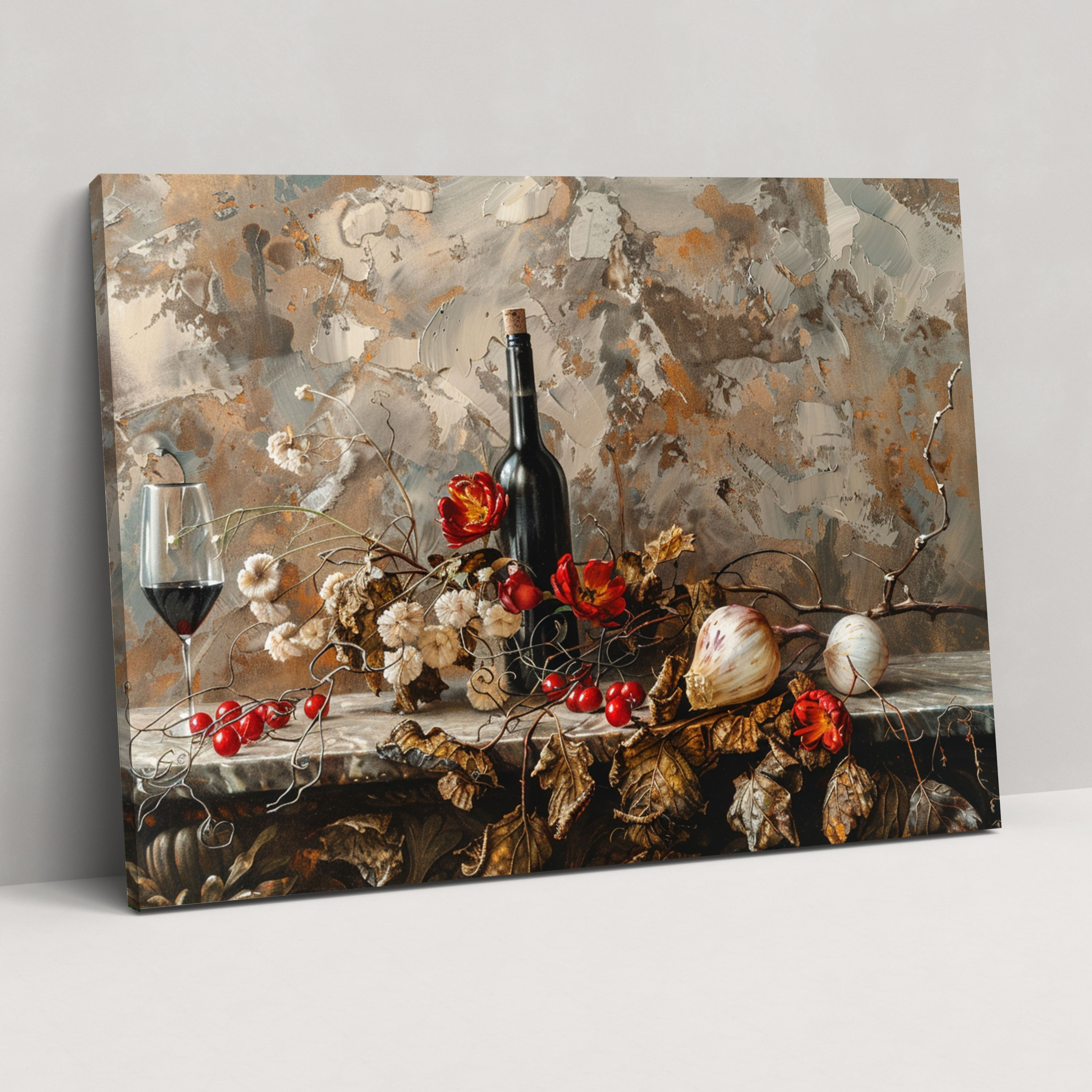 Fovism Art Style Still Life Canvas Print - Fovism, Wall Art, Fovism Art Style, Canvas