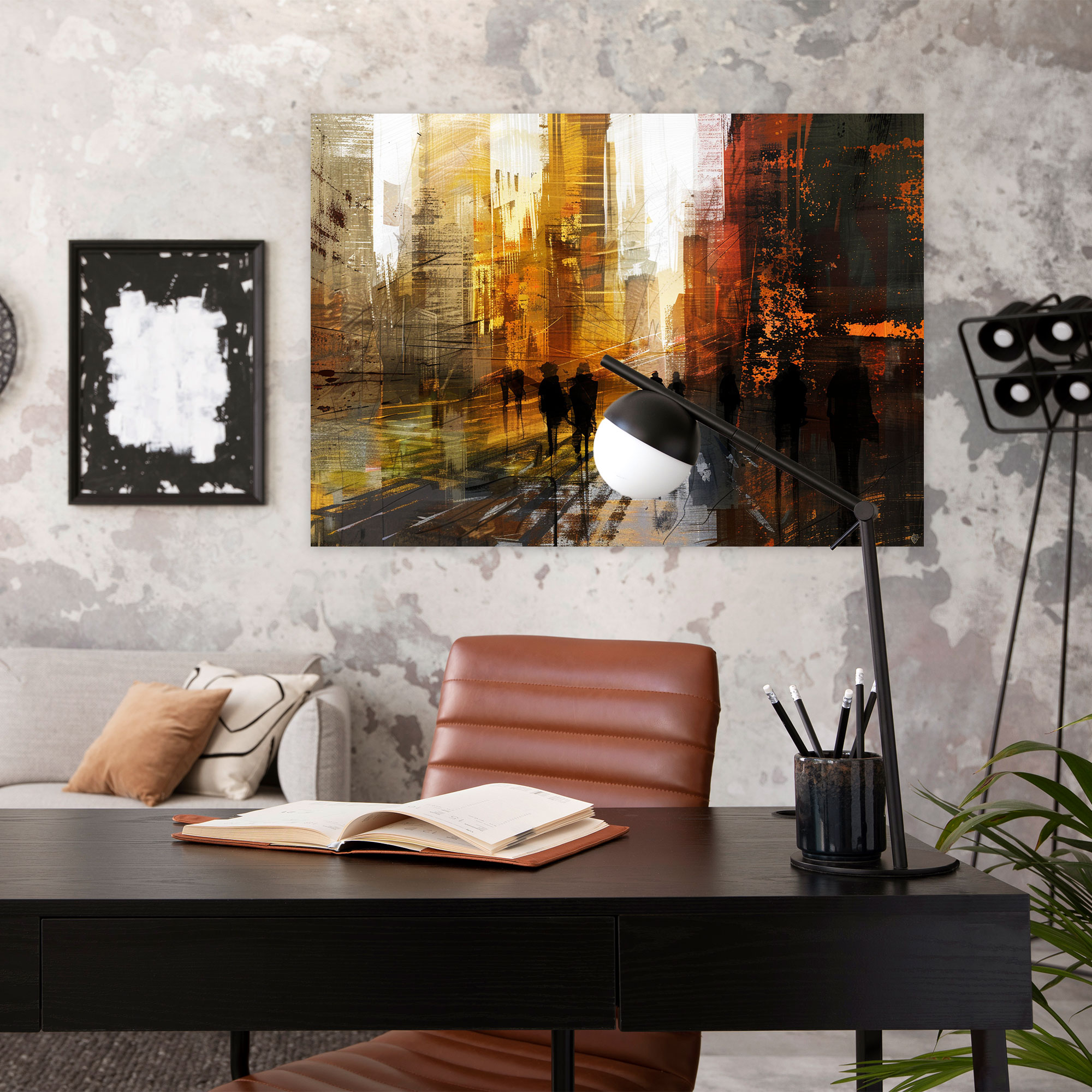 Fovism Art Style Canvas Print - Fovism, City Life, Home Decoration, Fovism Art Style