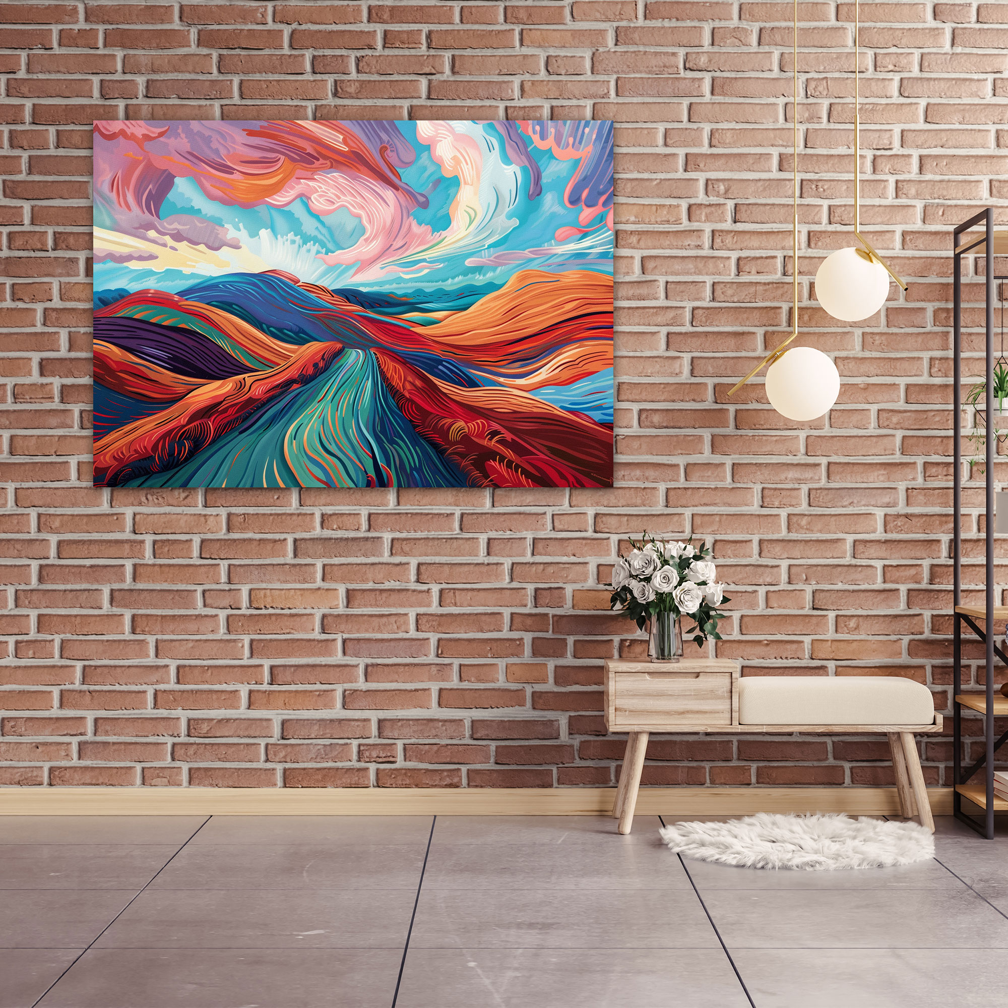 Fovism Art Style Wall Art - Fovism, Wall Decoration, Bold Brush Strokes, Canvas