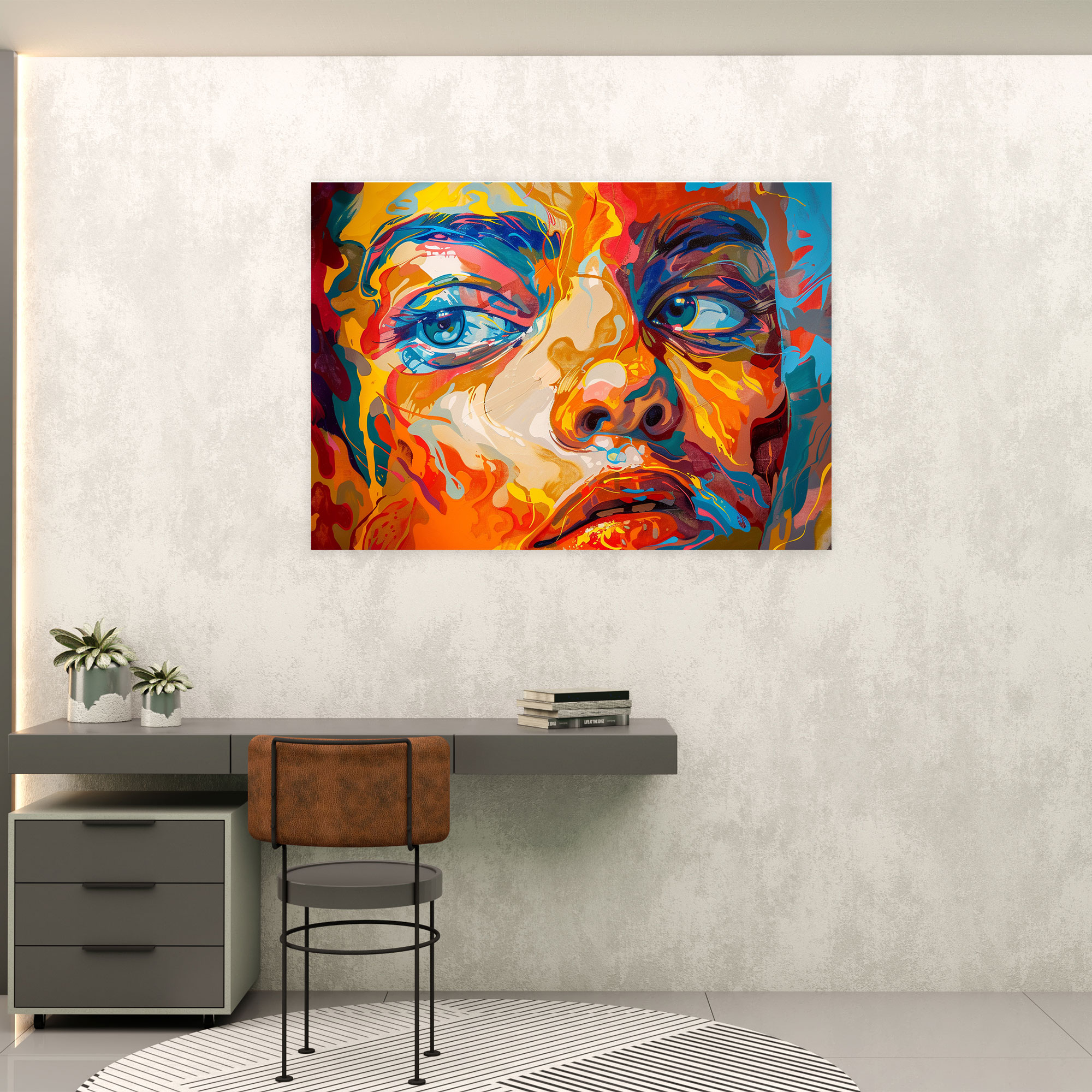 Fovism Art Style Wall Decoration - Fovism, Canvas Wall Art, Dynamic Composition, Exaggerated Colors