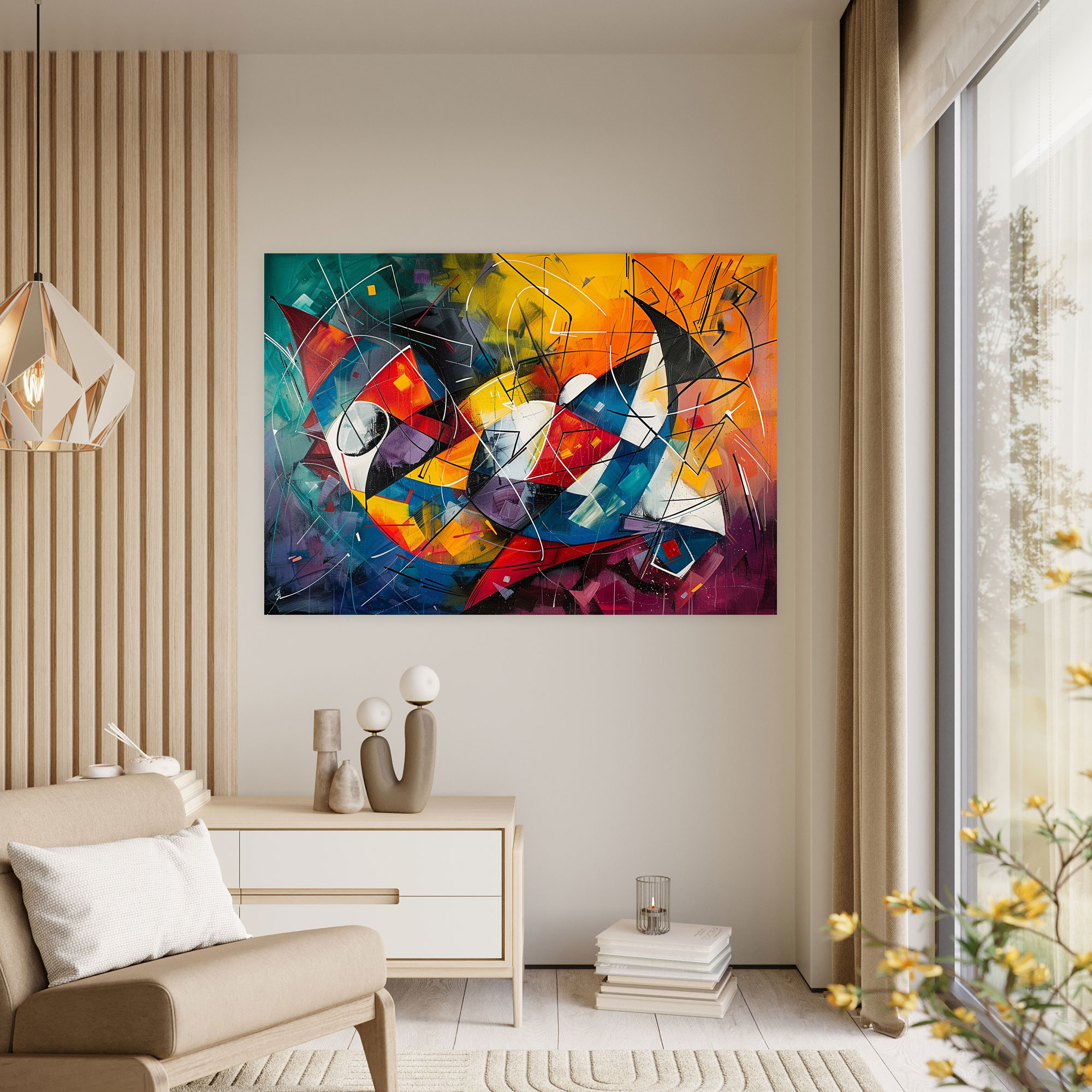 Fovism Art Style Wall Decoration - Fovism, Canvas Wall Art, Fovism Art Style, Wall Decoration