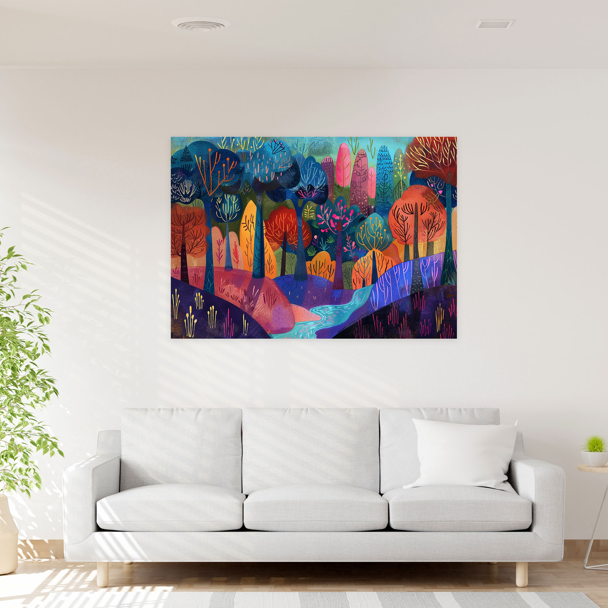 Fovism Art Style Wall Decoration - Fovism, Wall Decoration, Home Decoration, Canvas