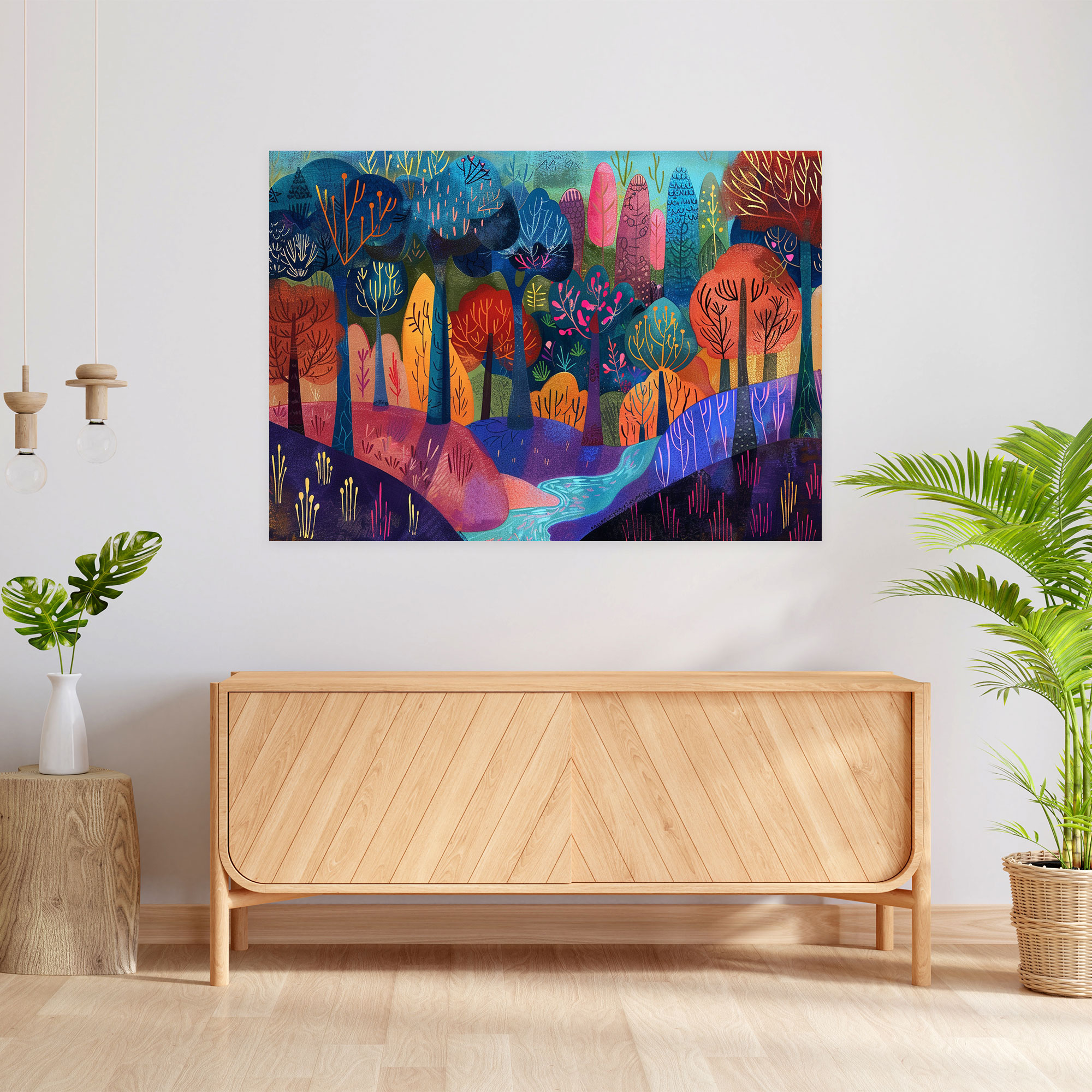 Fovism Art Style Wall Decoration - Fovism, Wall Decoration, Home Decoration, Canvas