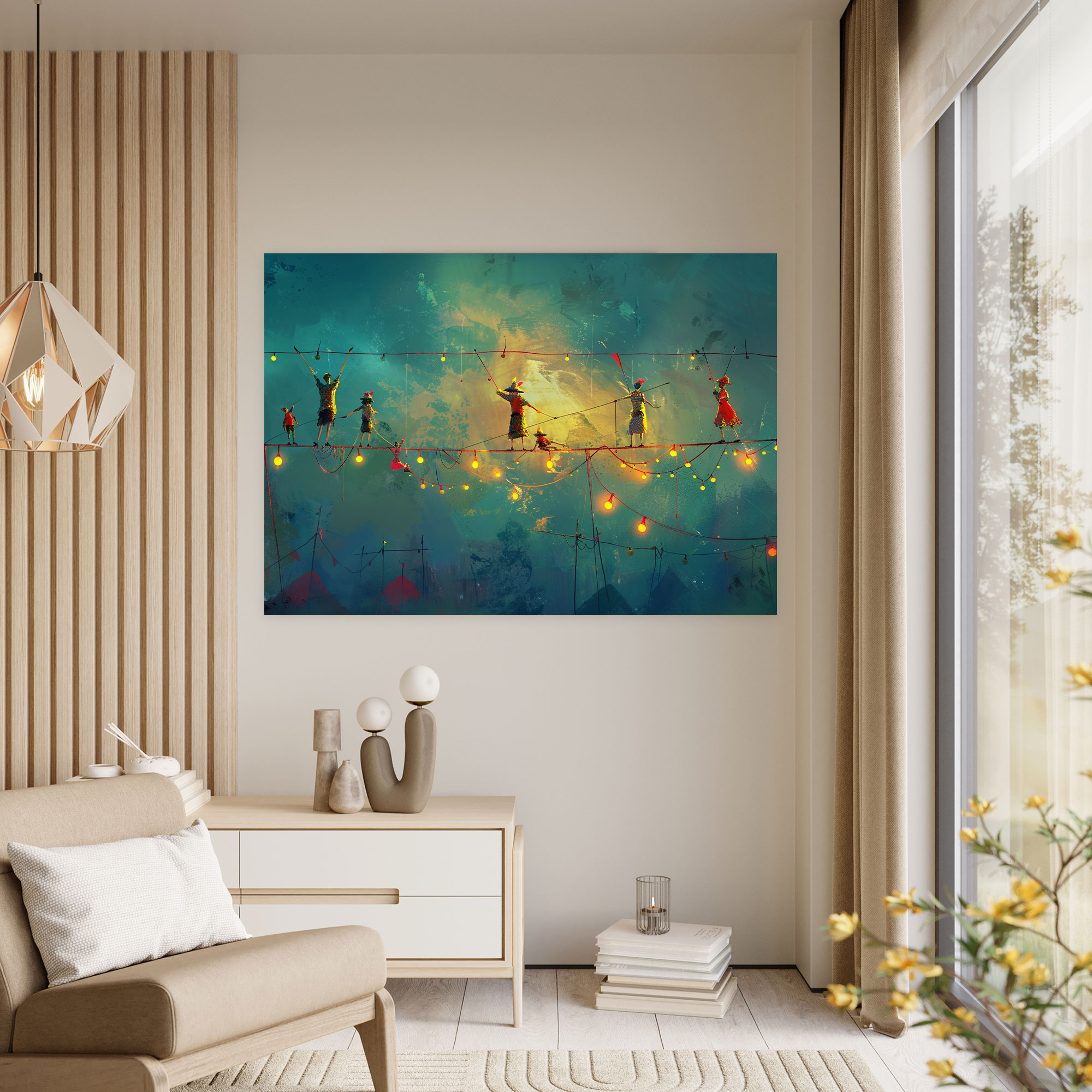 Fovism Art Style Canvas Print - Fovism, Home Decoration, Canvas Wall Art, Canvas