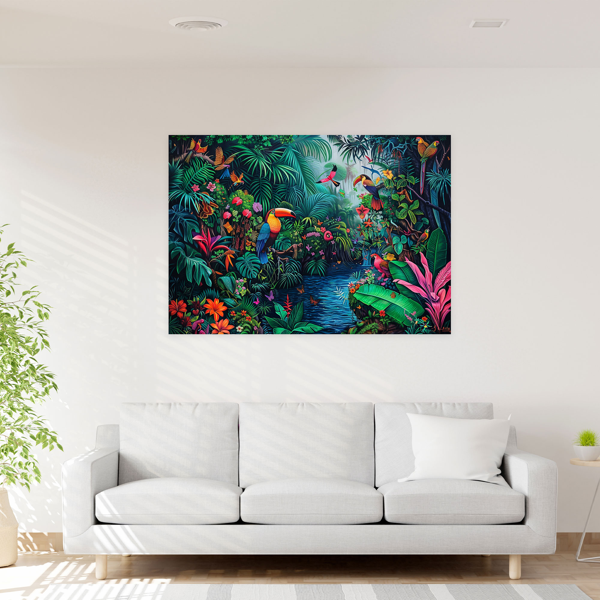 Fovism Art Style Wall Decoration - Fovism, Canvas, Canvas Print, Canvas Wall Art