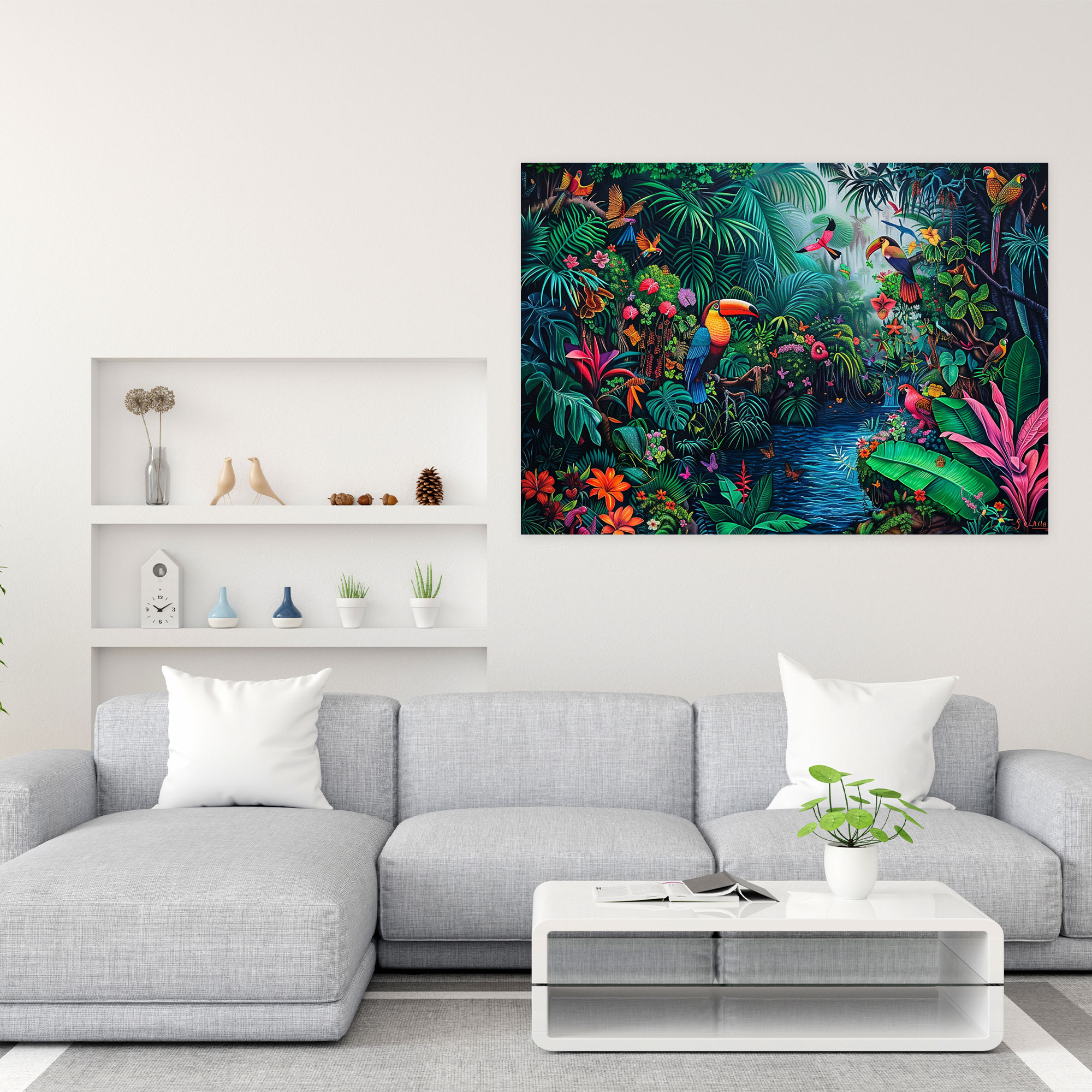 Fovism Art Style Wall Decoration - Fovism, Canvas, Canvas Print, Canvas Wall Art