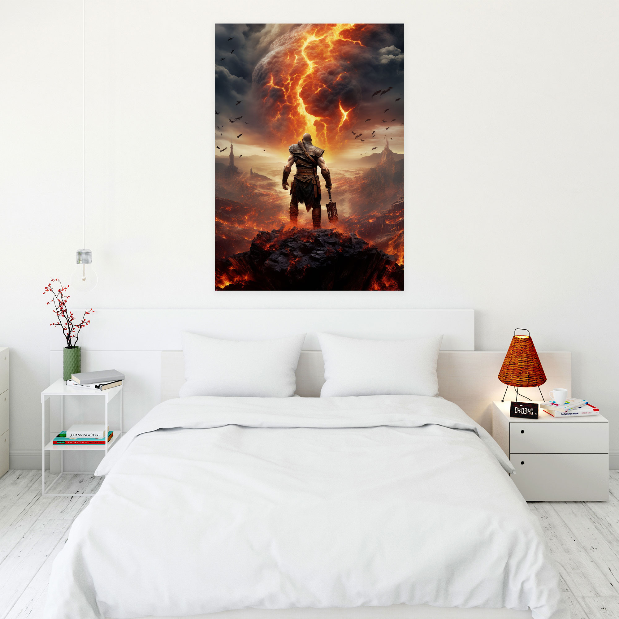 God Of War Canvas Print - God Of War, Wall Art, God Of War, Strength