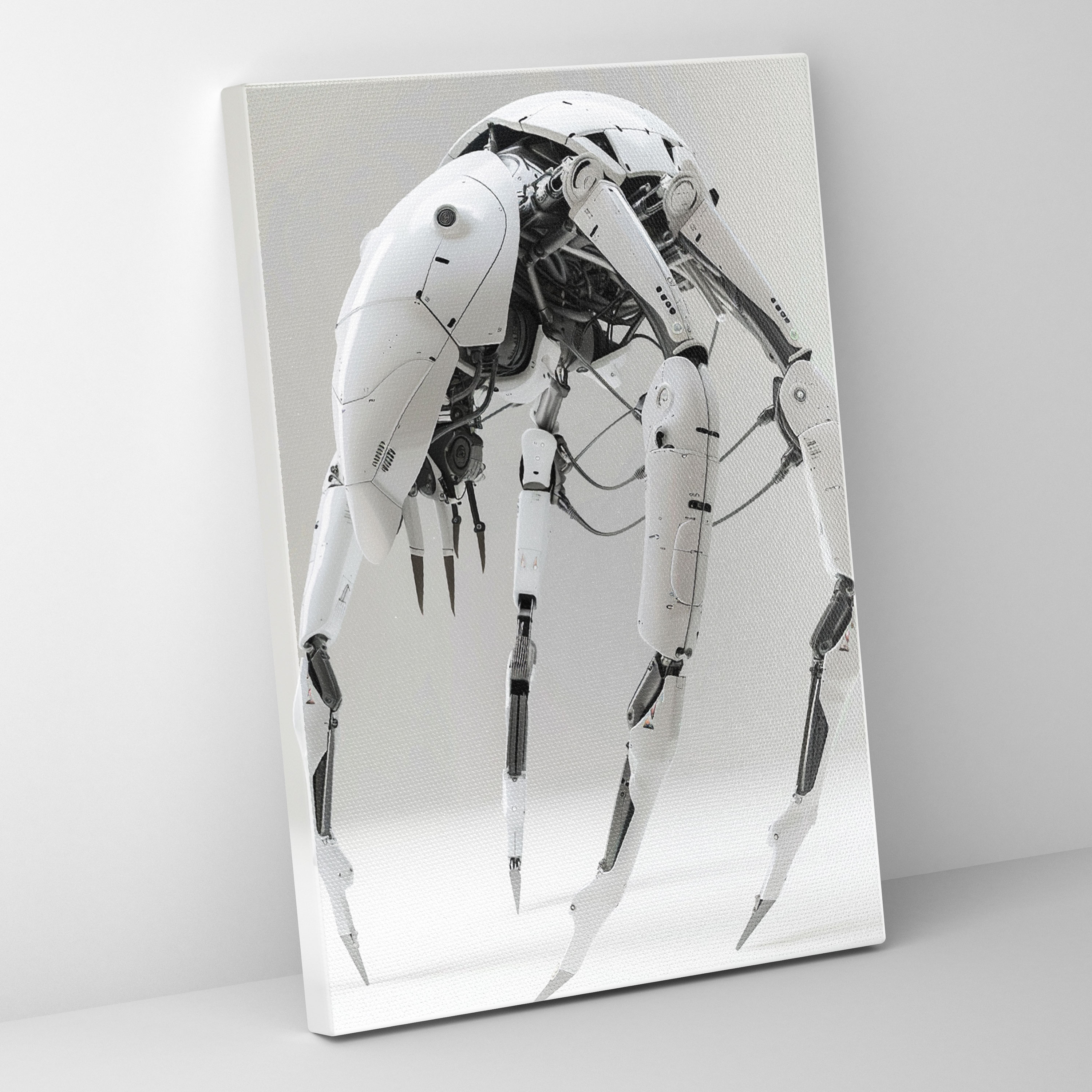 Futurism Canvas Print Robotics - Futurism, Canvas, Home Decoration, Futurism