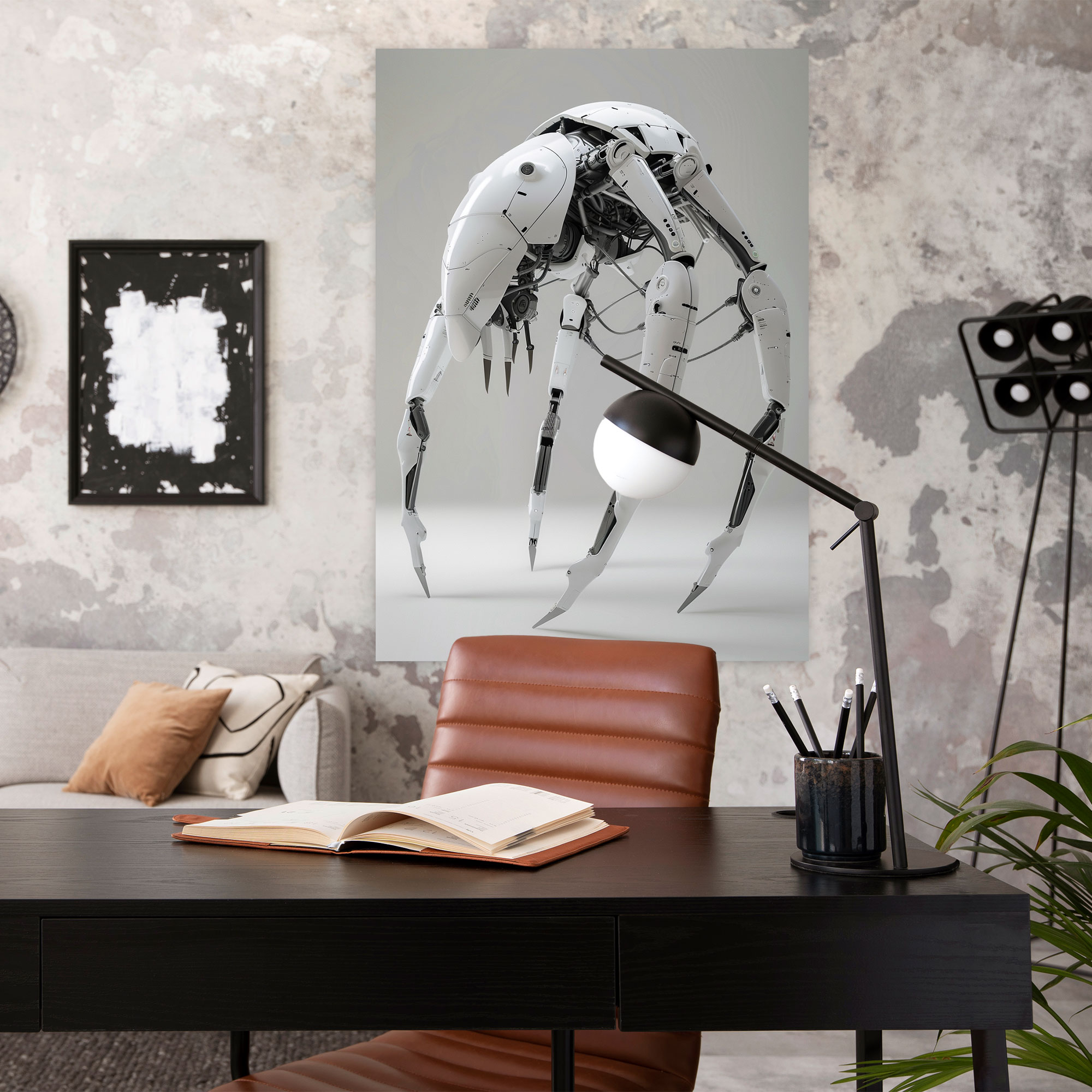 Futurism Canvas Print Robotics - Futurism, Canvas, Home Decoration, Futurism