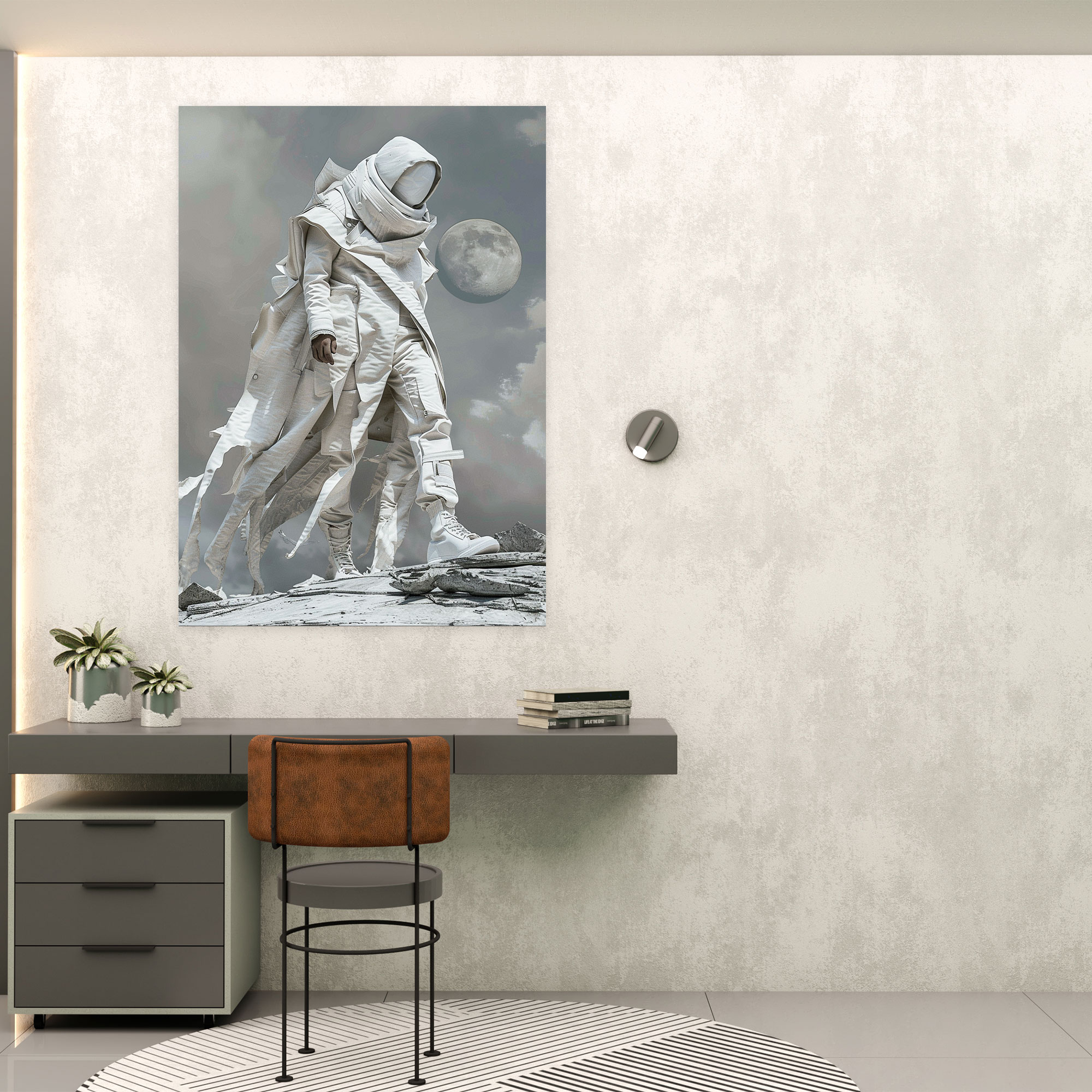 Futurism Wall Art Fashion - Futurism, Canvas Wall Art, Futuristic Fashion, Wall Decoration