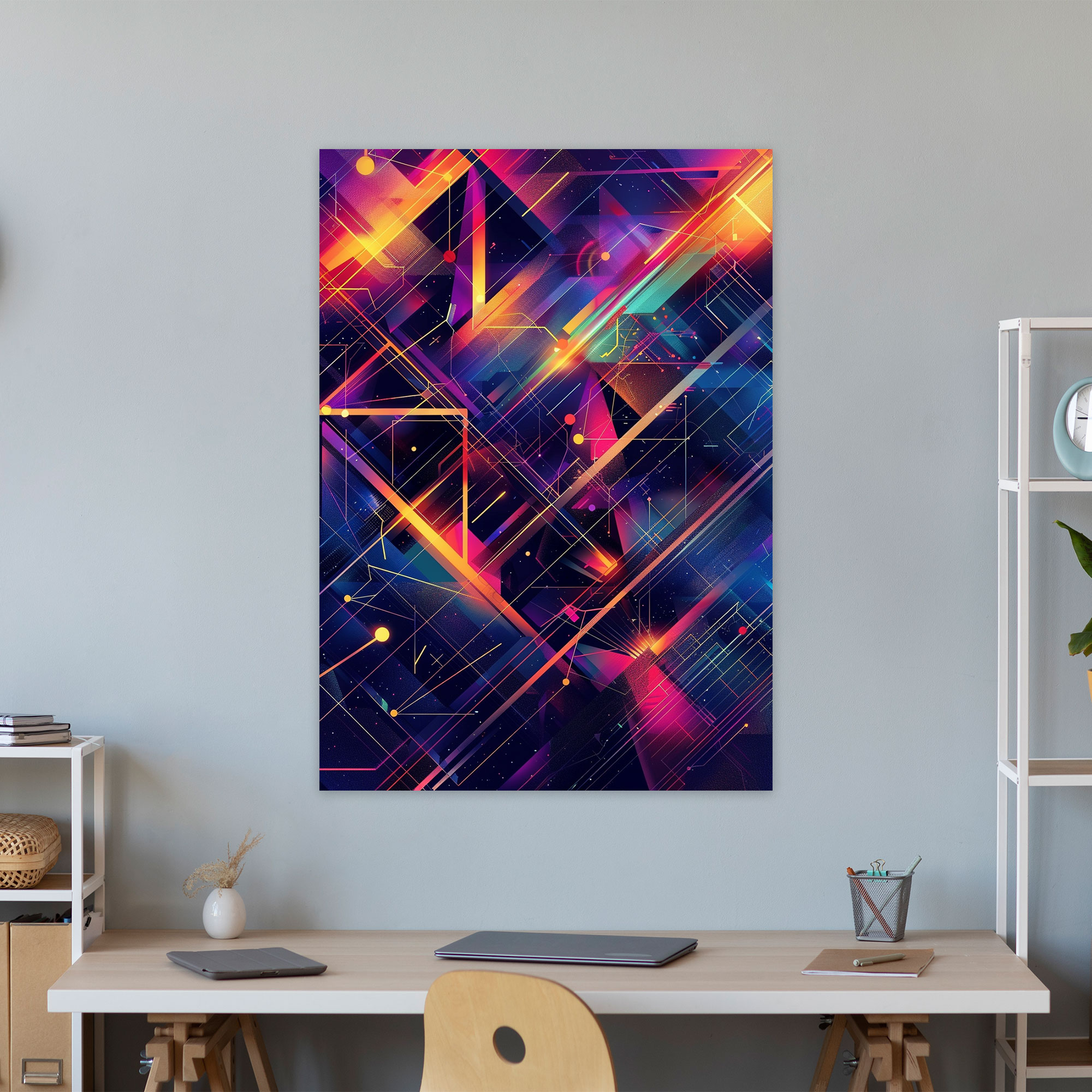 Futurism Canvas Print - Futurism, Wall Decoration, Wall Art, Futurism