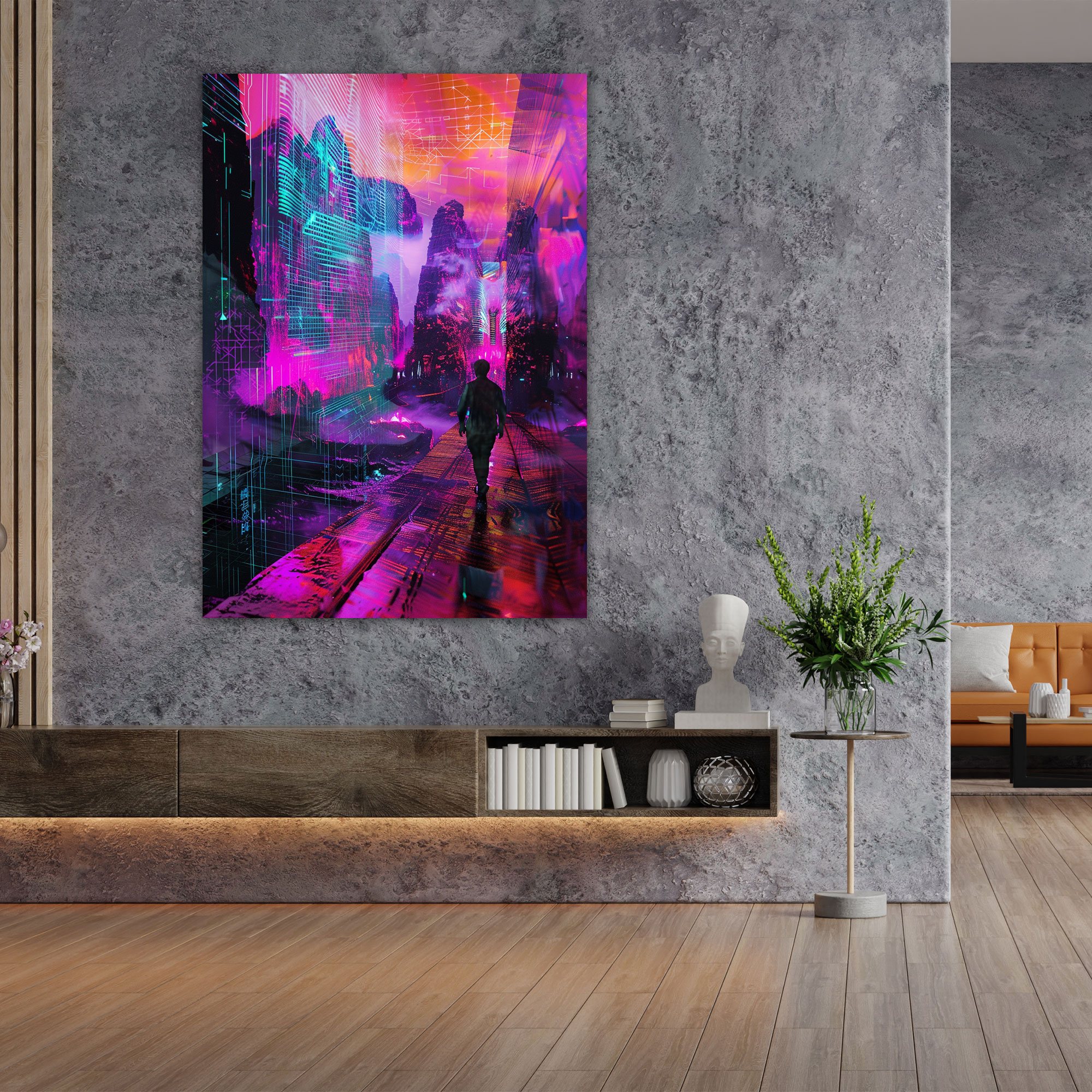 Futurism Wall Decoration - Futurism, Canvas Wall Art, Canvas, Futurism