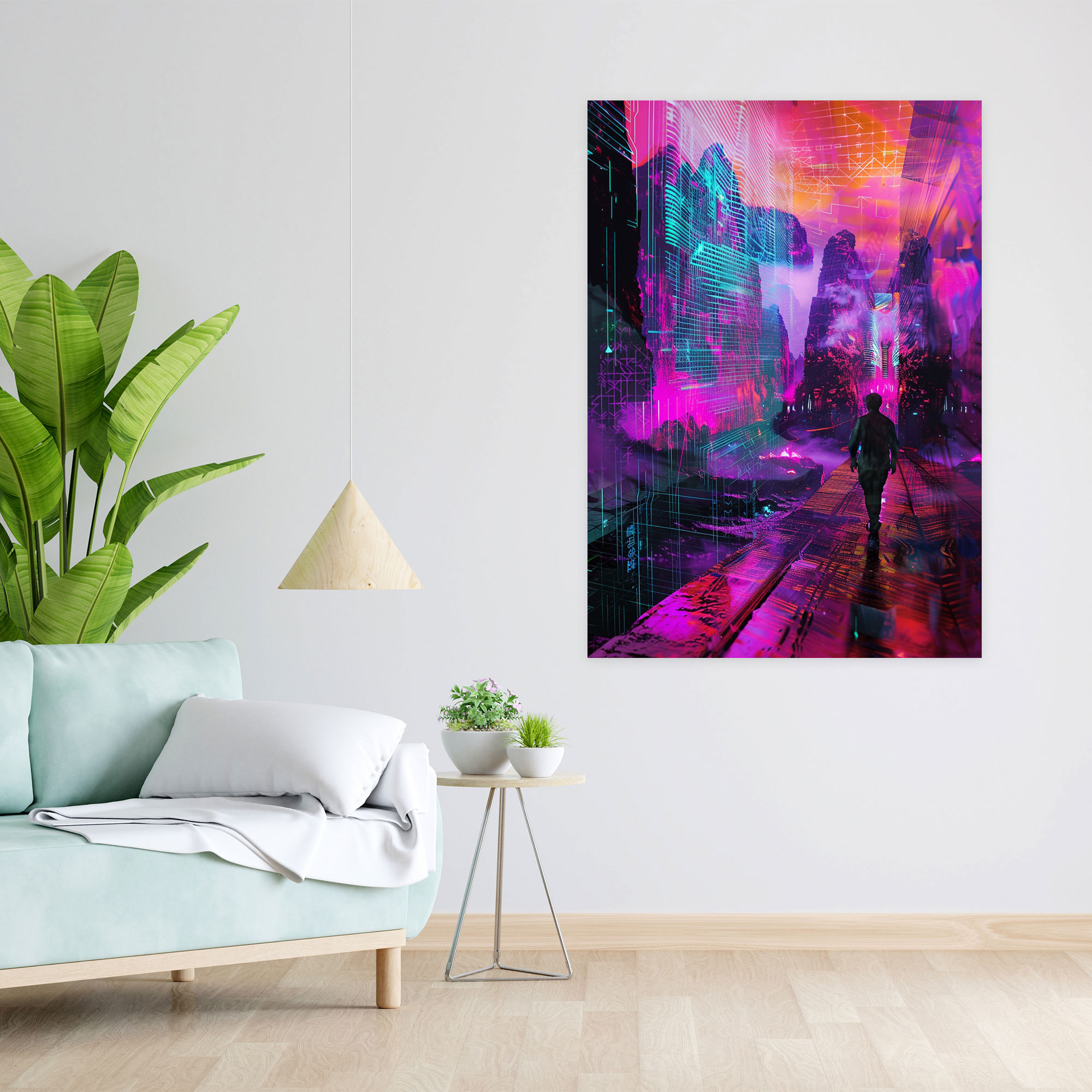 Futurism Wall Decoration - Futurism, Canvas Wall Art, Canvas, Futurism