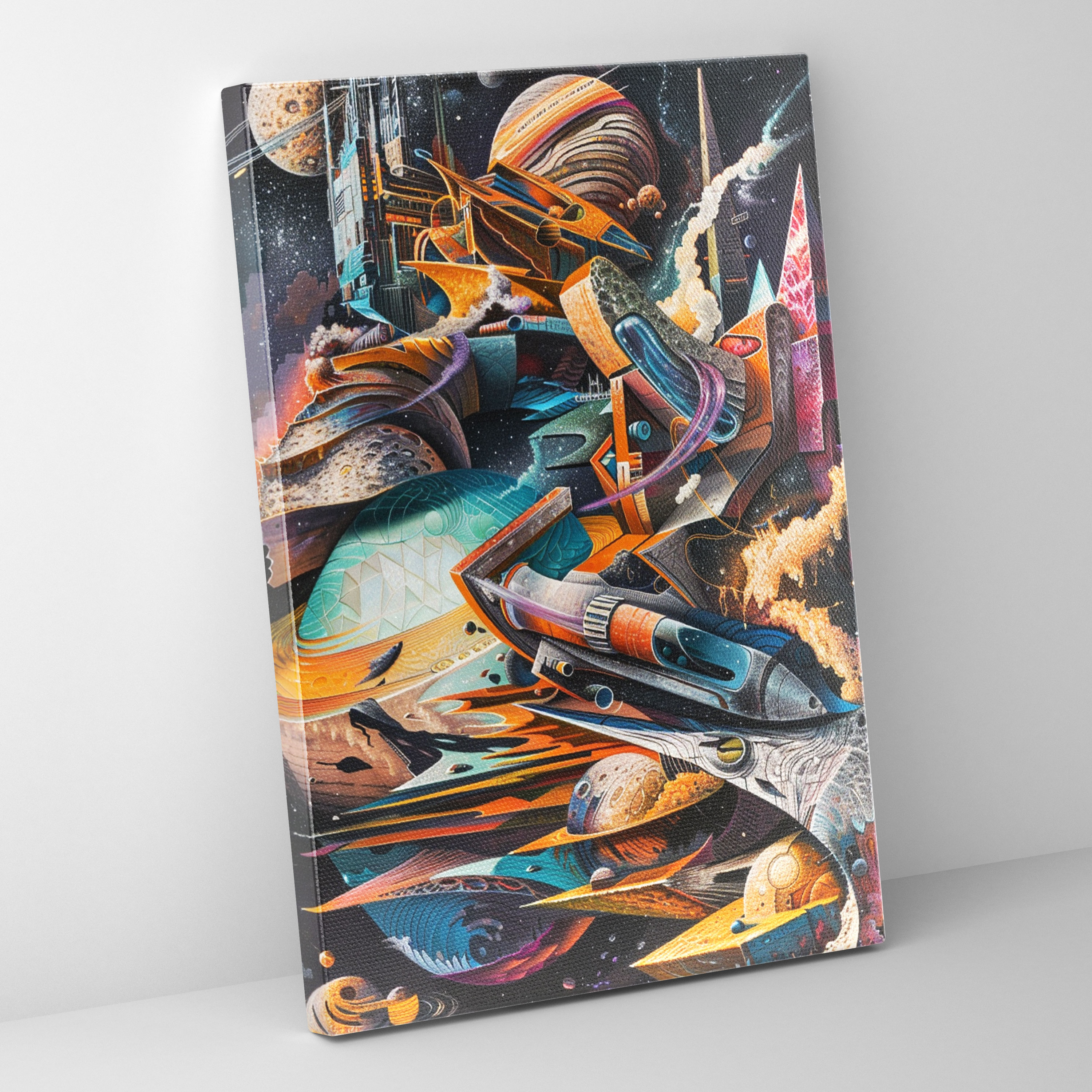 Futurism Canvas Print - Futurism, Canvas Wall Art, Canvas Print, Wall Art