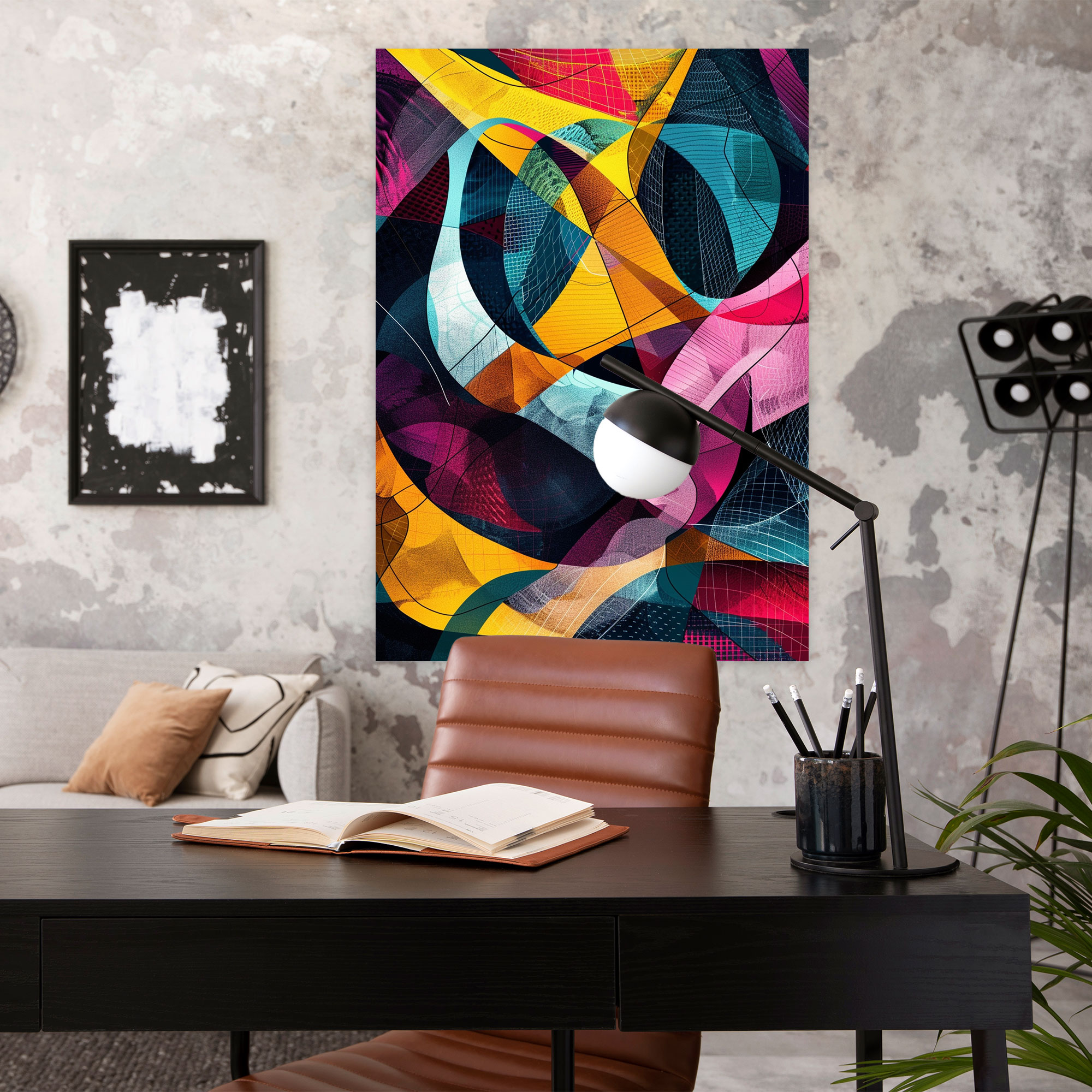 Futurism Art Style Canvas Print - Futurism, Home Decoration, Canvas, Canvas Wall Art