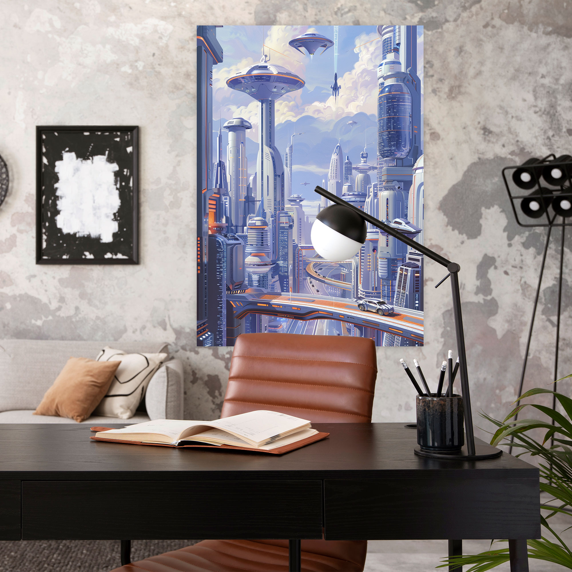 Futurism Art Style Wall Art - Futurism, Canvas Print, Wall Decoration, Canvas