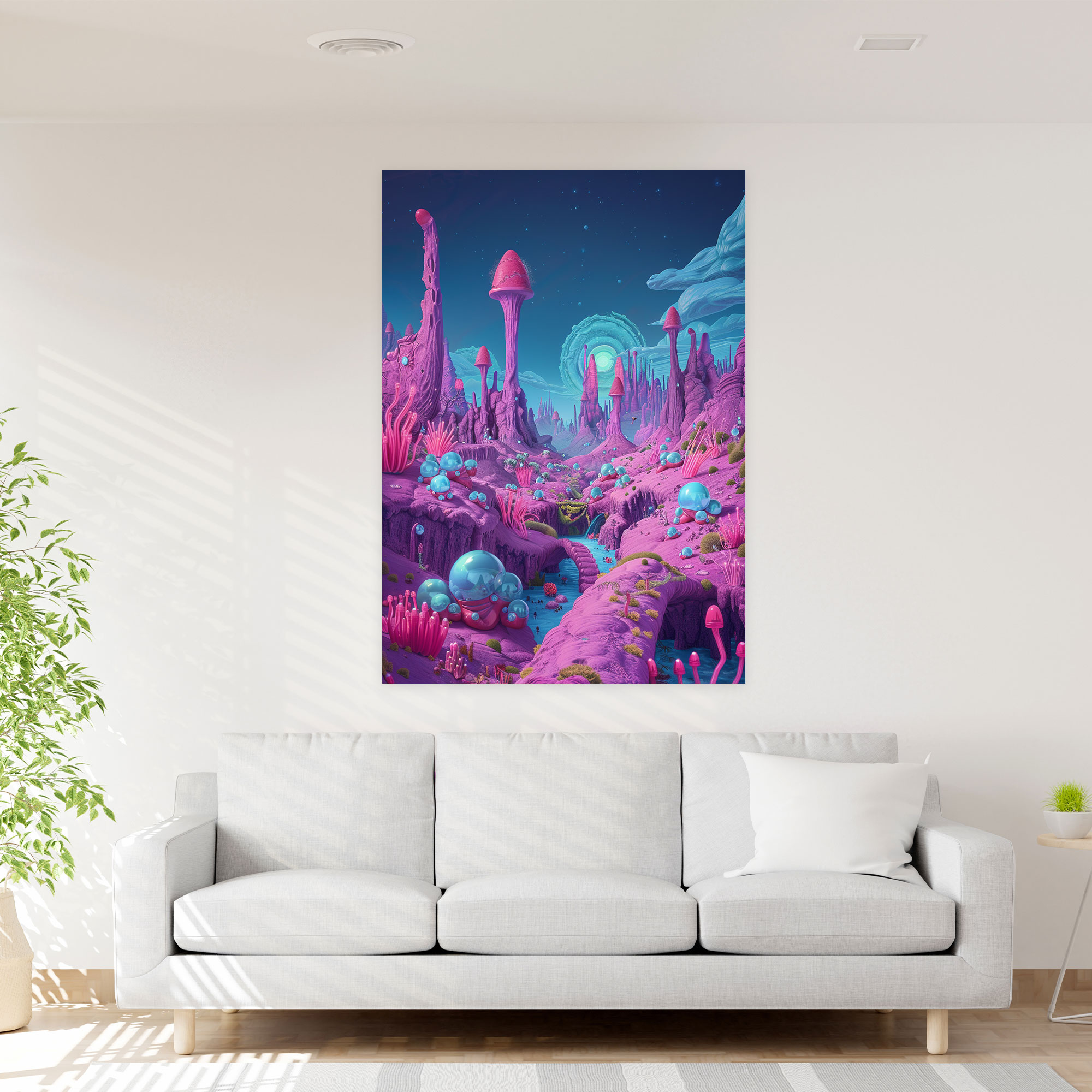 Futurism Art Style Wall Decoration - Futurism, Wall Decoration, Canvas Wall Art, Canvas