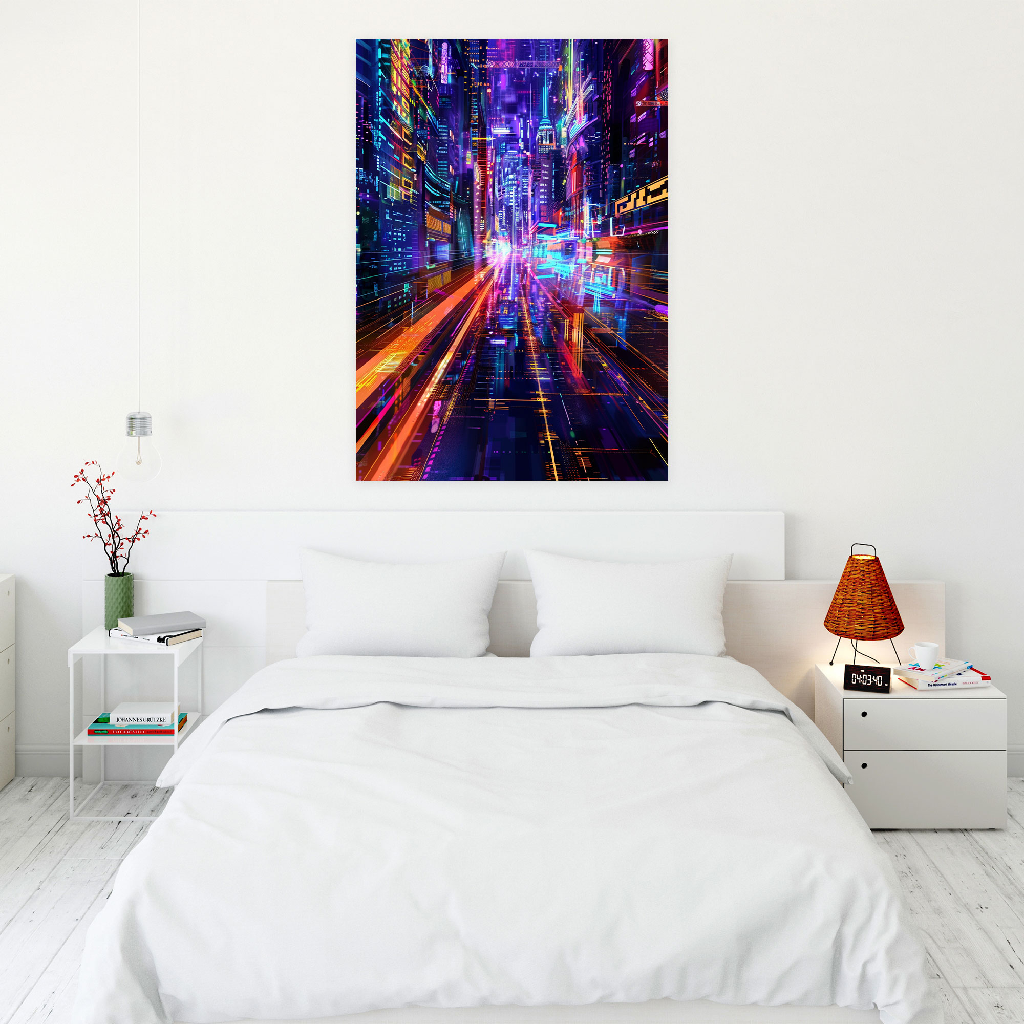 Futurism Art Style Canvas Print - Futurism, Canvas Wall Art, Canvas, Home Decoration