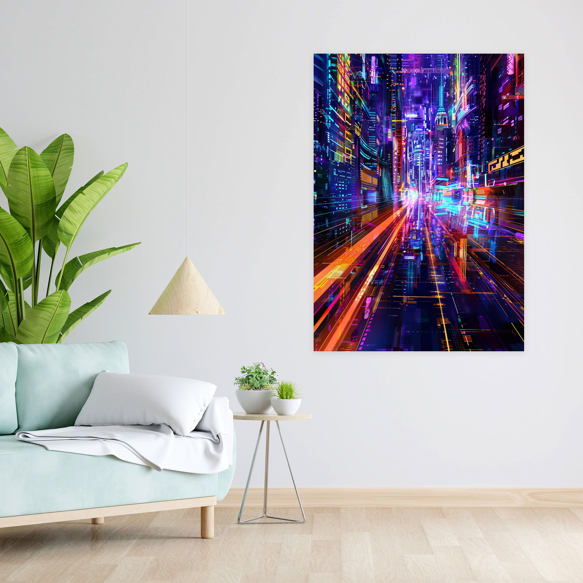 Futurism Art Style Canvas Print - Futurism, Canvas Wall Art, Canvas, Home Decoration