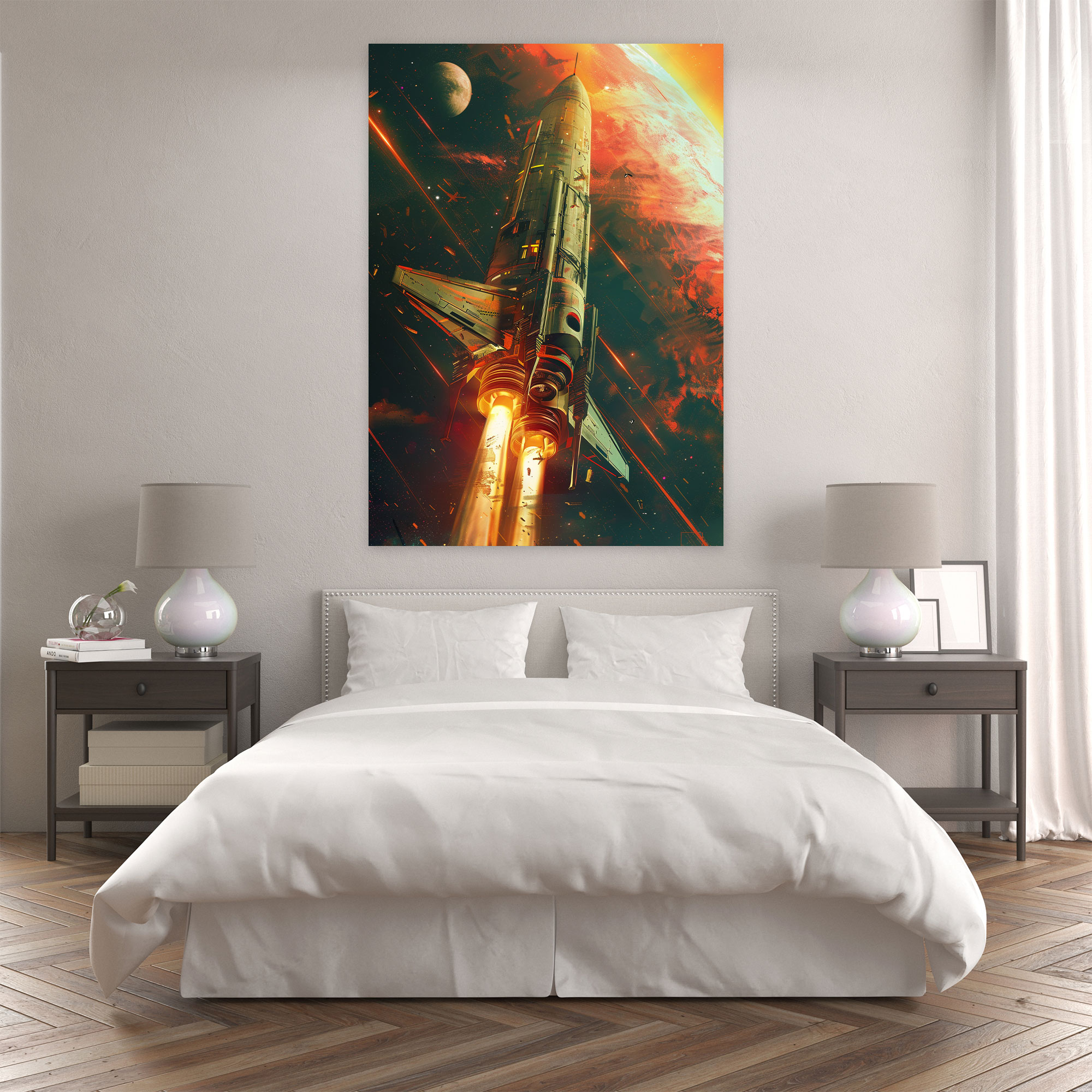 Futurism Art Style Canvas Print - Futurism, Canvas, Canvas Print, Canvas Wall Art