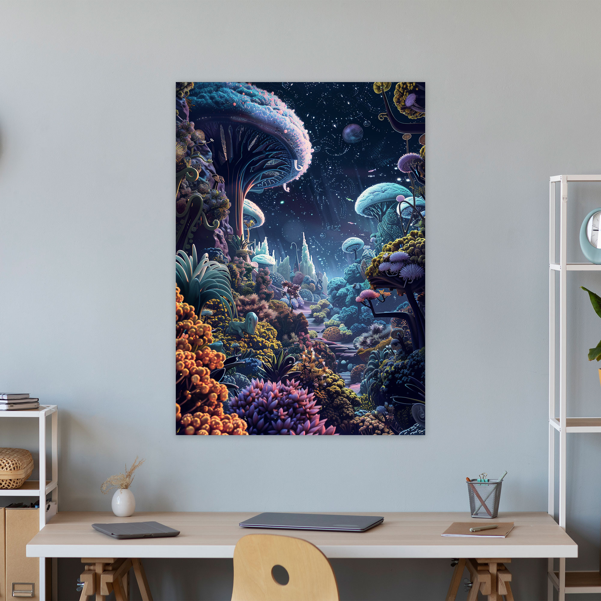 Futurism Art Style Canvas Print - Futurism, Wall Art, Home Decoration, Canvas Wall Art