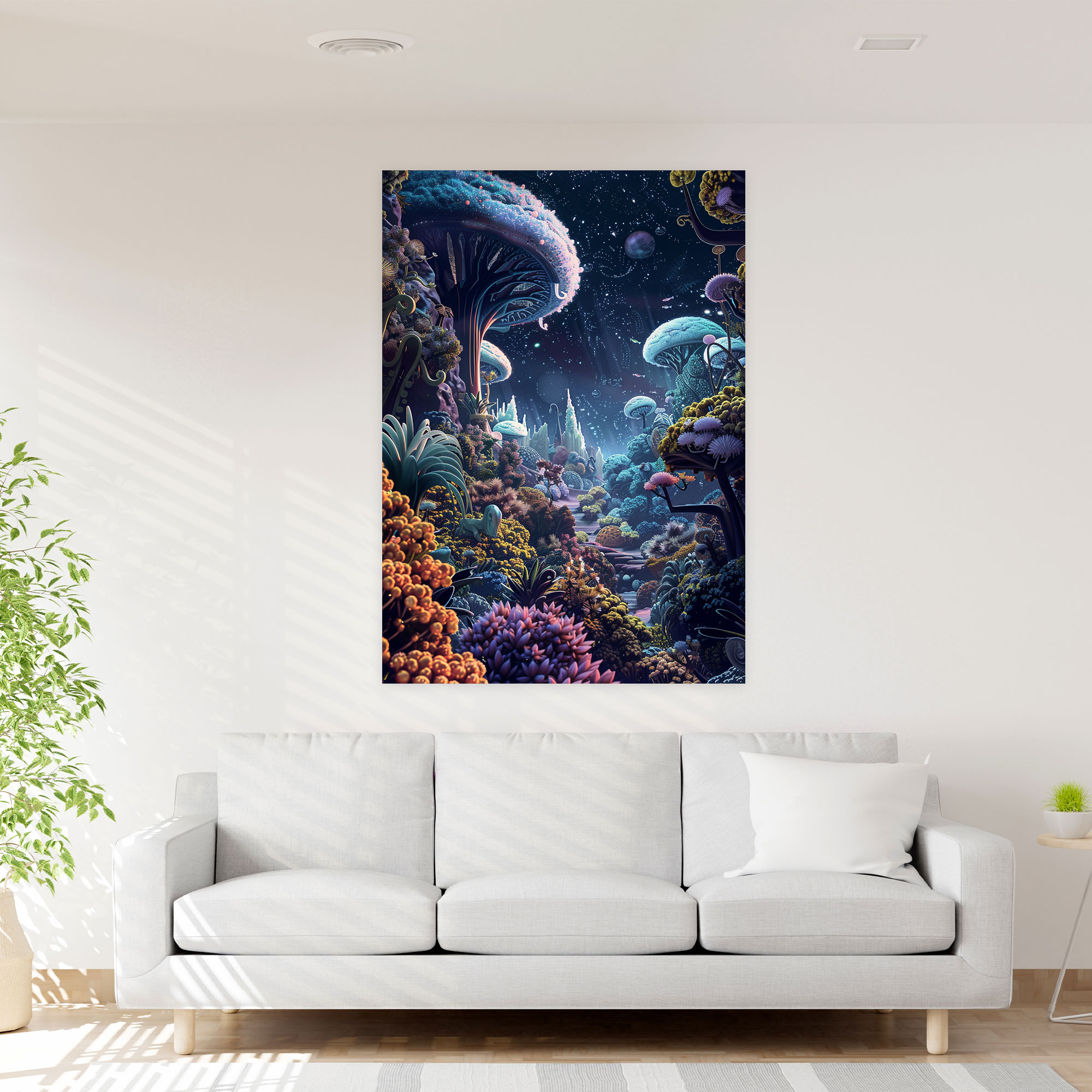 Futurism Art Style Canvas Print - Futurism, Wall Art, Home Decoration, Canvas Wall Art