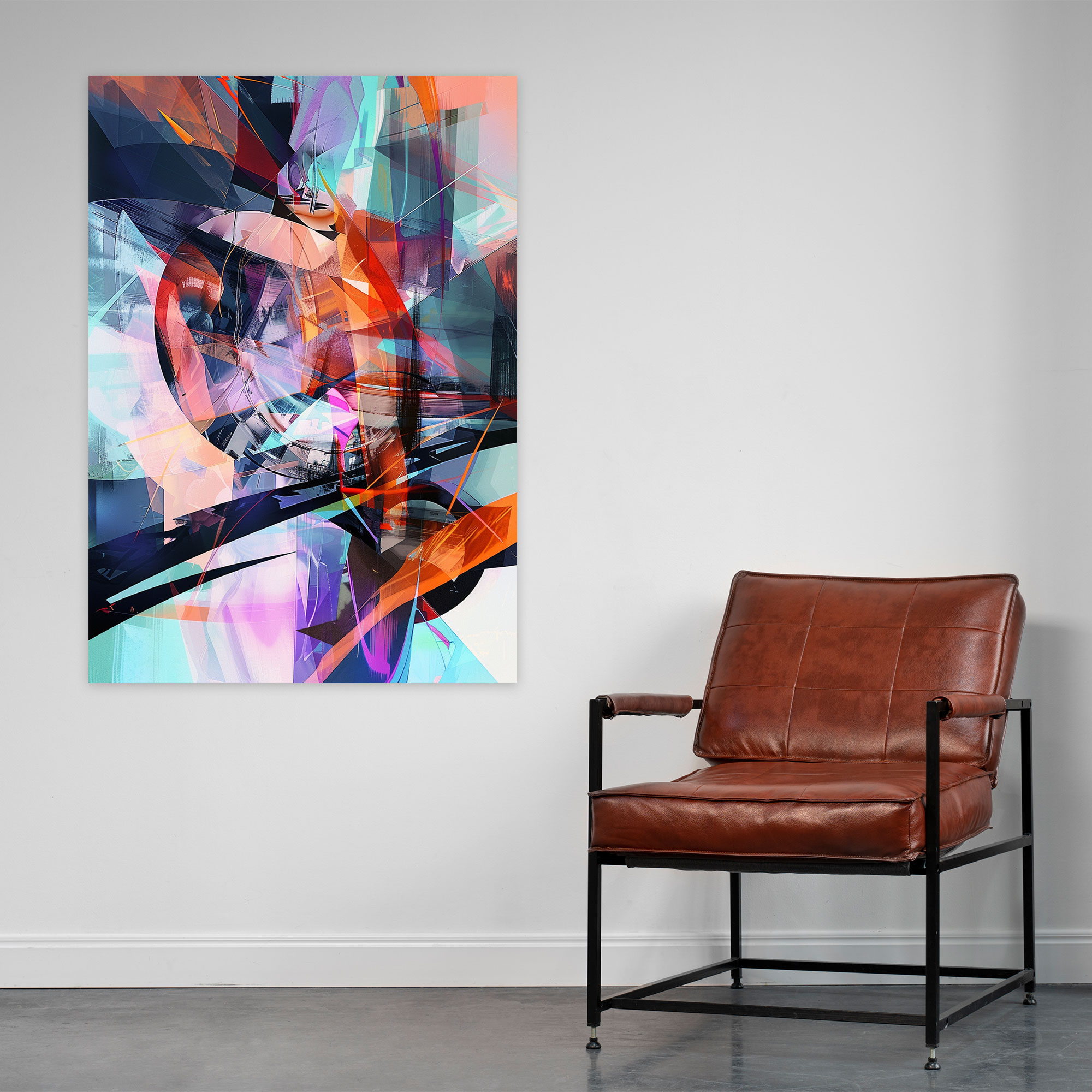 Futurism Art Style Canvas Print - Futurism, Wall Decoration, Wall Art, Futurism Art Style