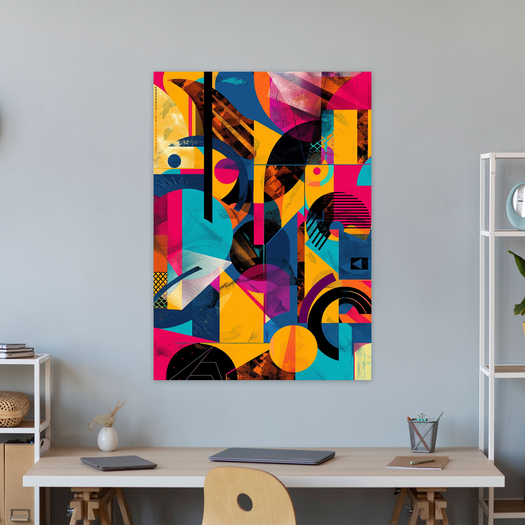 Futurism Art Style Canvas Print - Futurism, Home Decoration, Wall Decoration, Canvas Wall Art